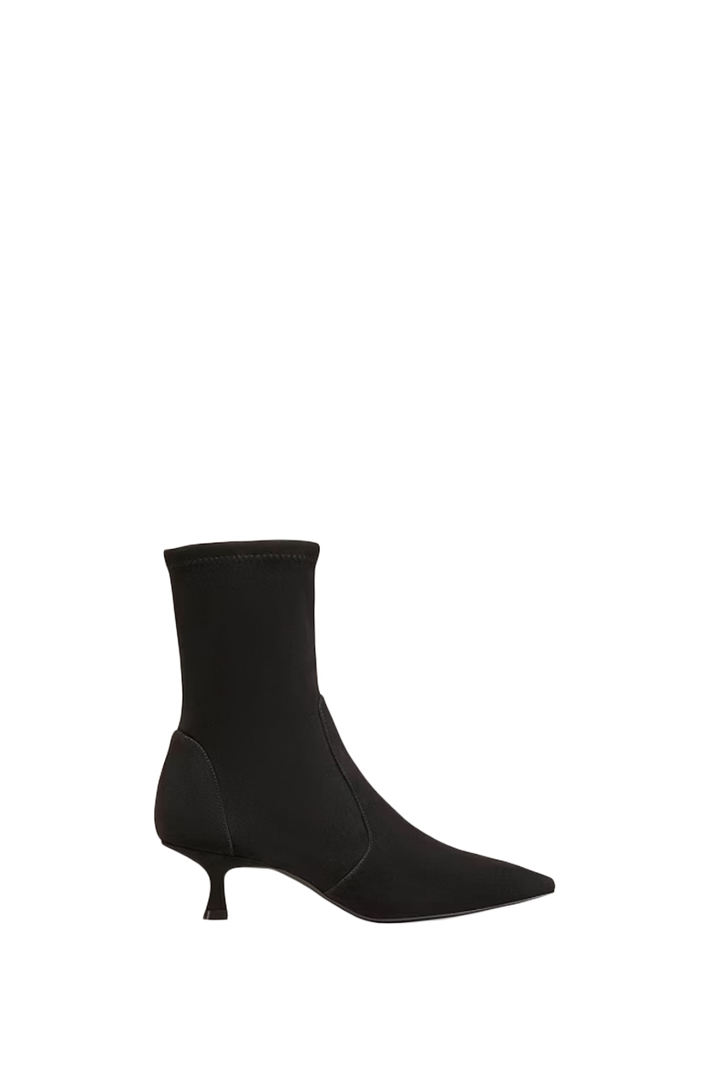 Shop Stuart Weitzman Naomi 50 Bootie Boots In Black