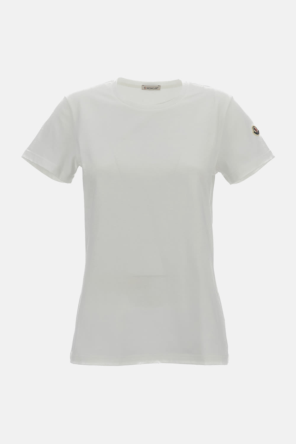 Moncler Crew Neck T -shirt In White