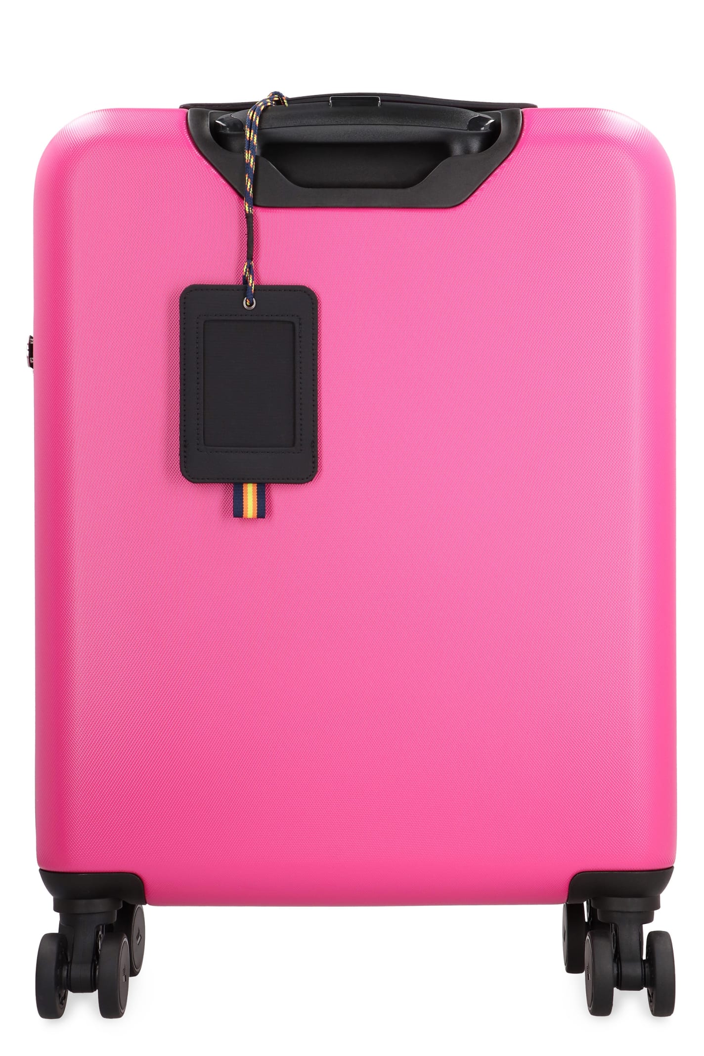 K-way Polycarbonate Hardshell Small Trolley Luggage In Pink