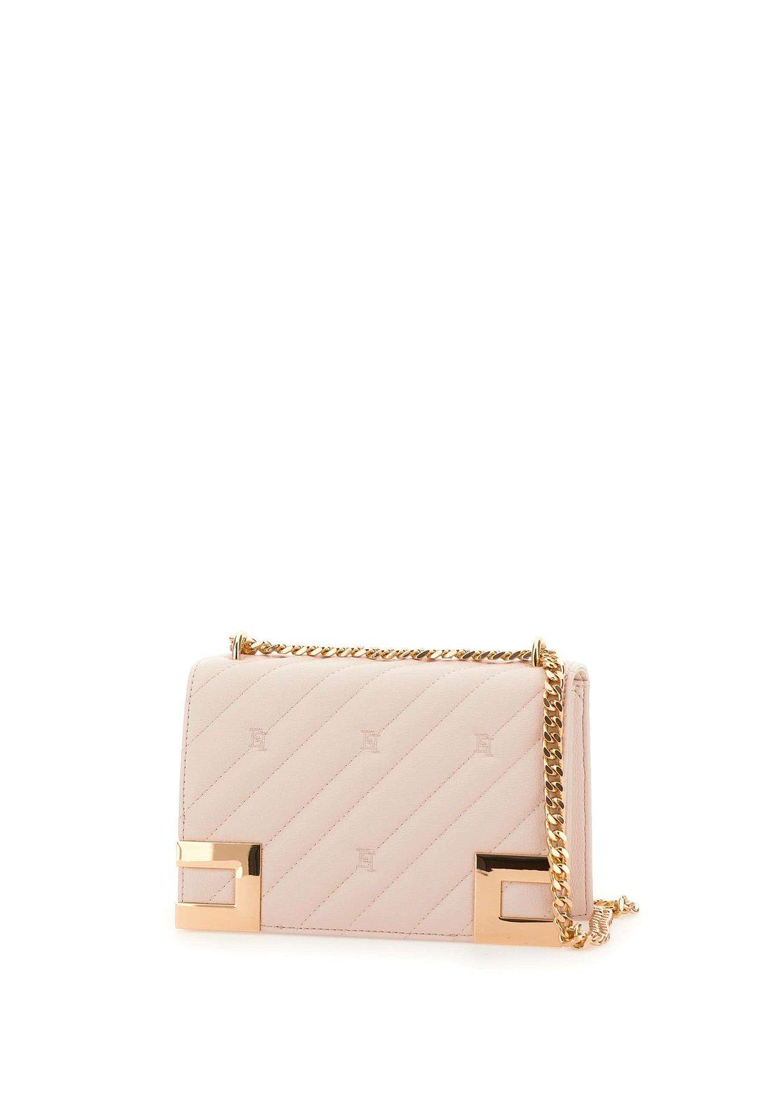 Medium Quilted Chain-linked Crossbody Bag