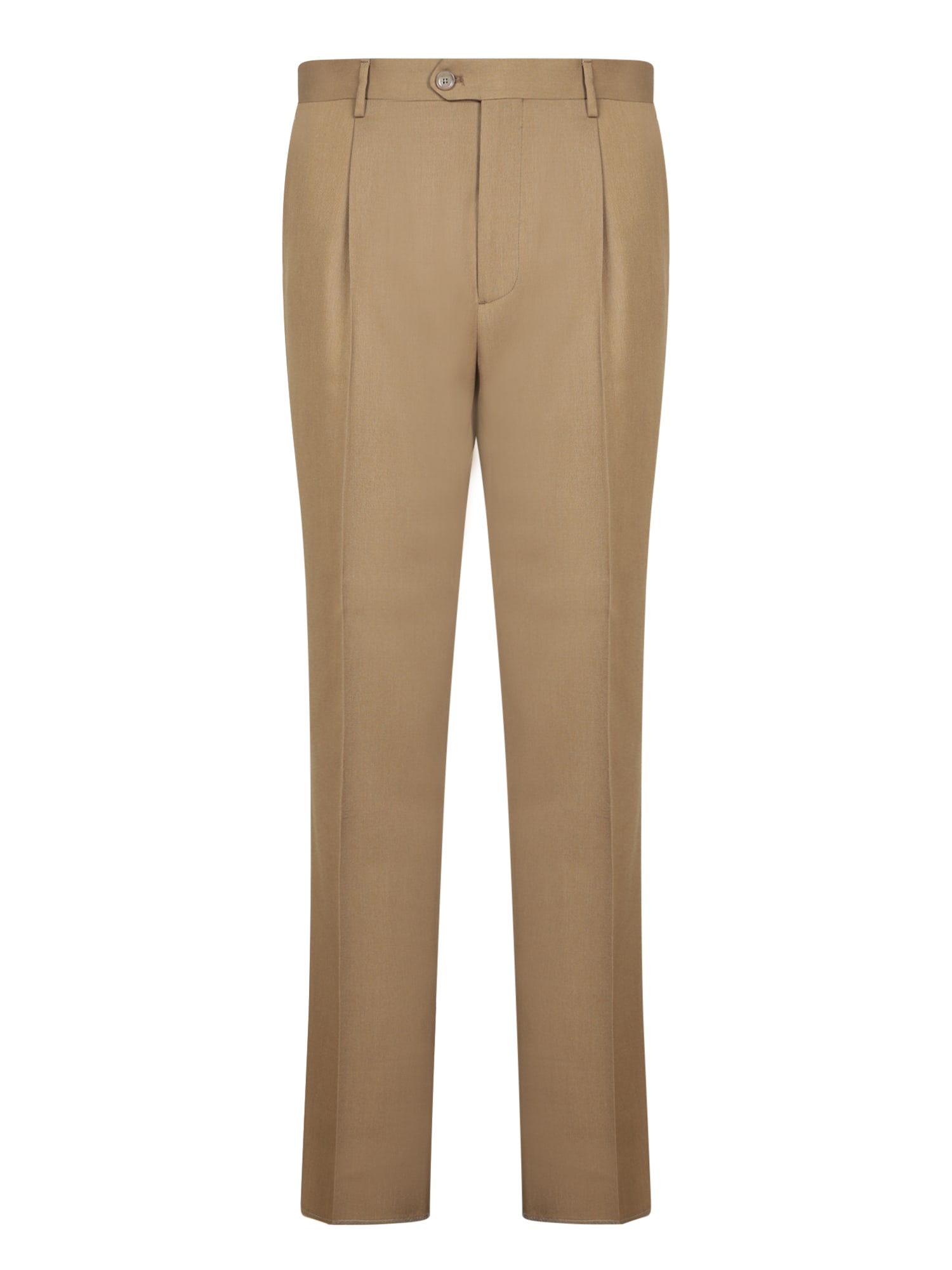 Brown Wool Pants