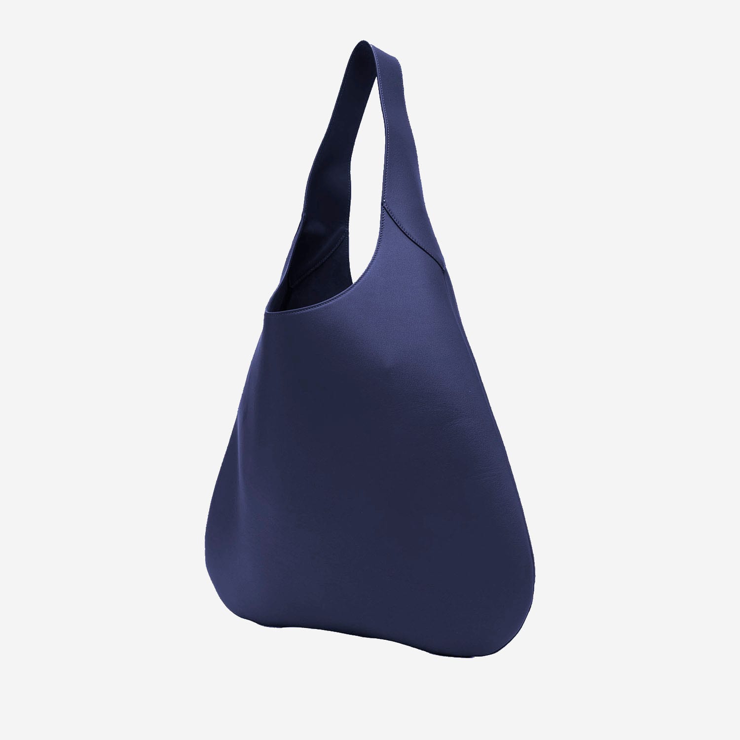 Carven Tommaso Leather Bag In Blue