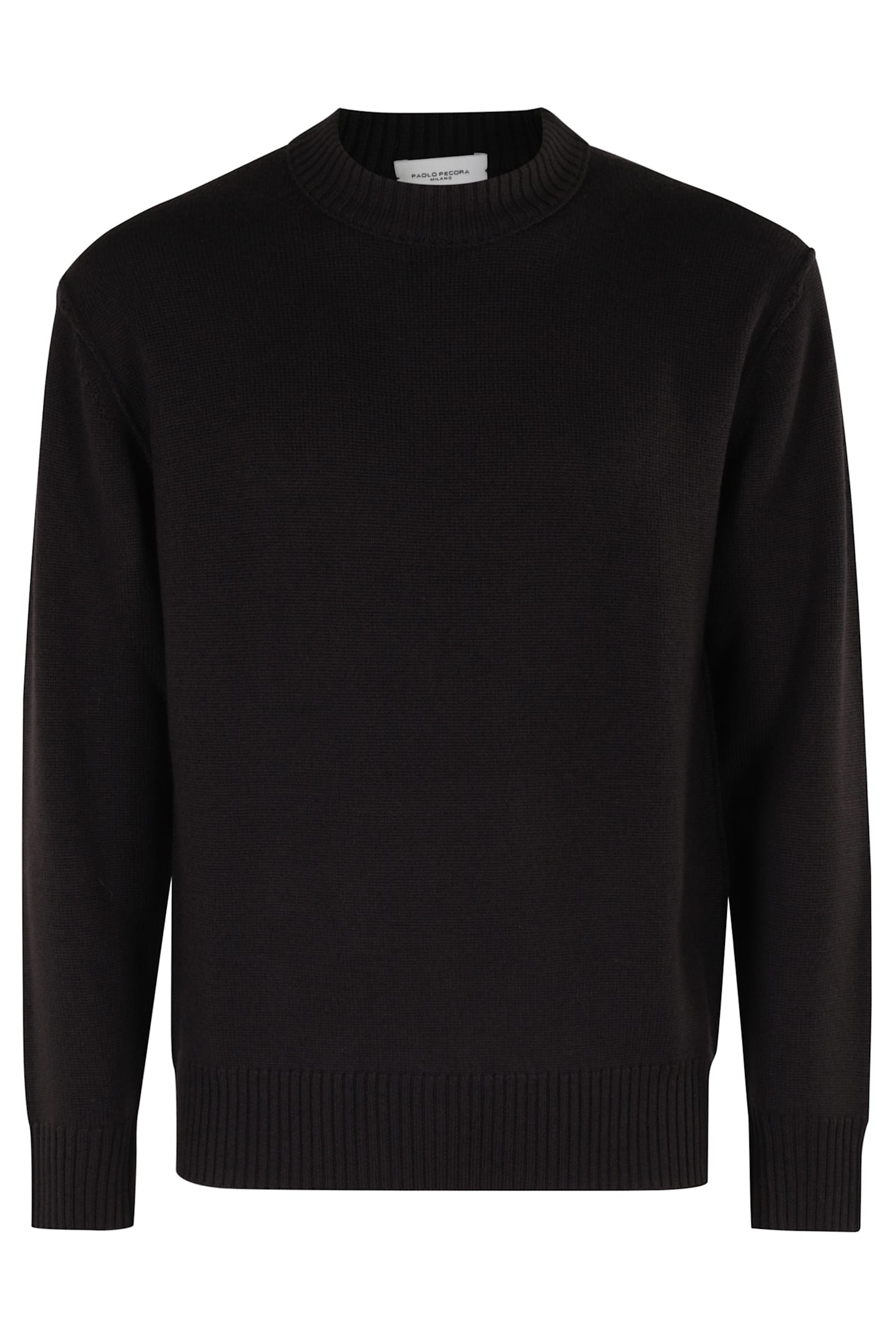 Paolo Pecora Maglia Girocollo In Black