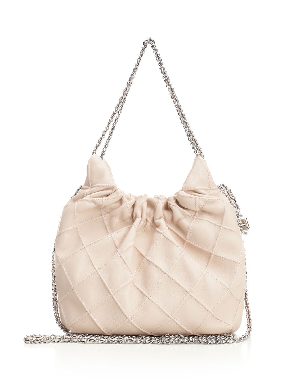 Tory Burch Fleming Drawstring Bag In Pink