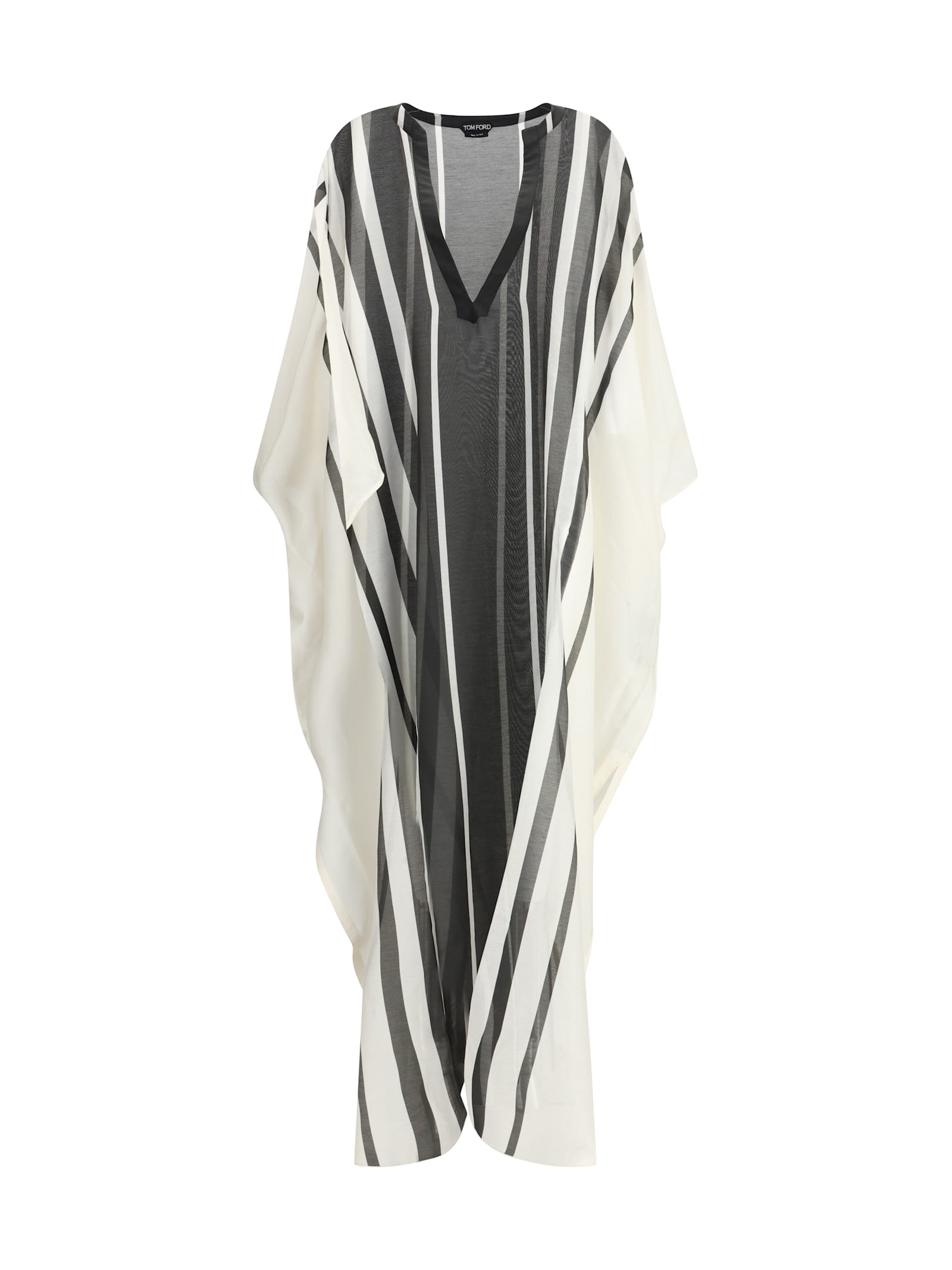 Silk Kaftan Dress