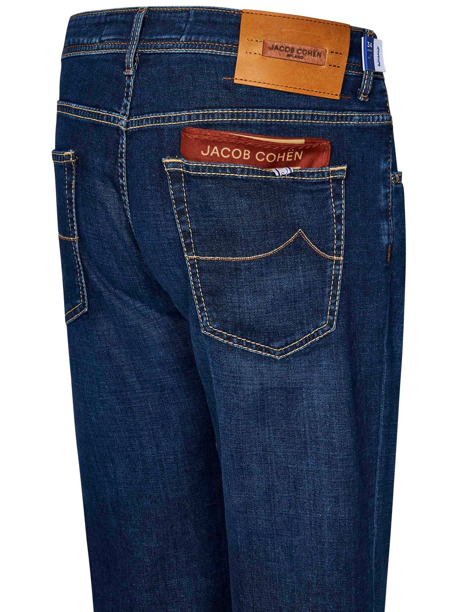 Shop Jacob Cohen Scott Jeans In Blue