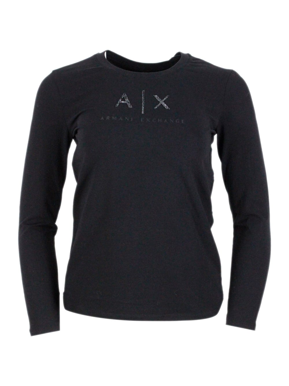 Armani Exchange T-shirts And Polos In Black