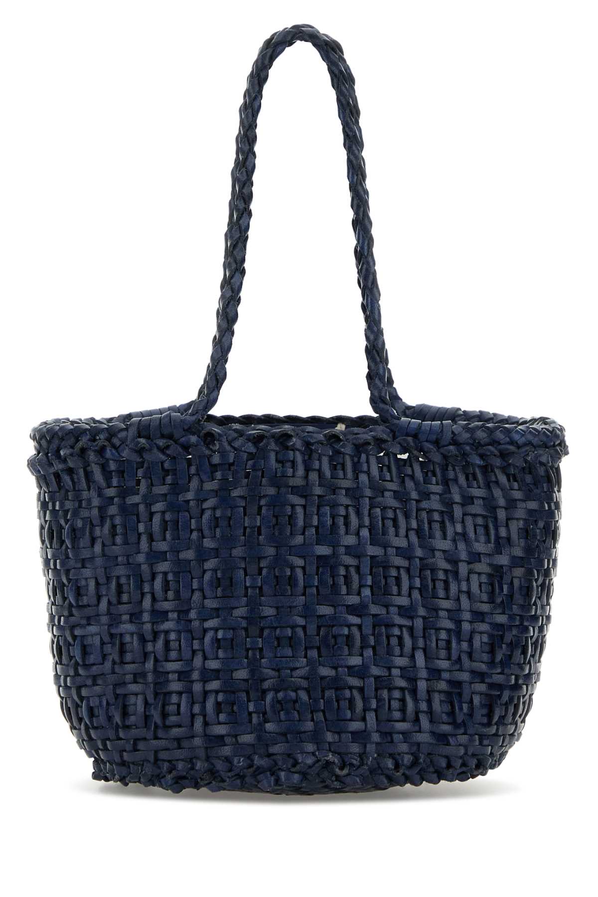 Bleu Leather Mini Java Bucket Bag