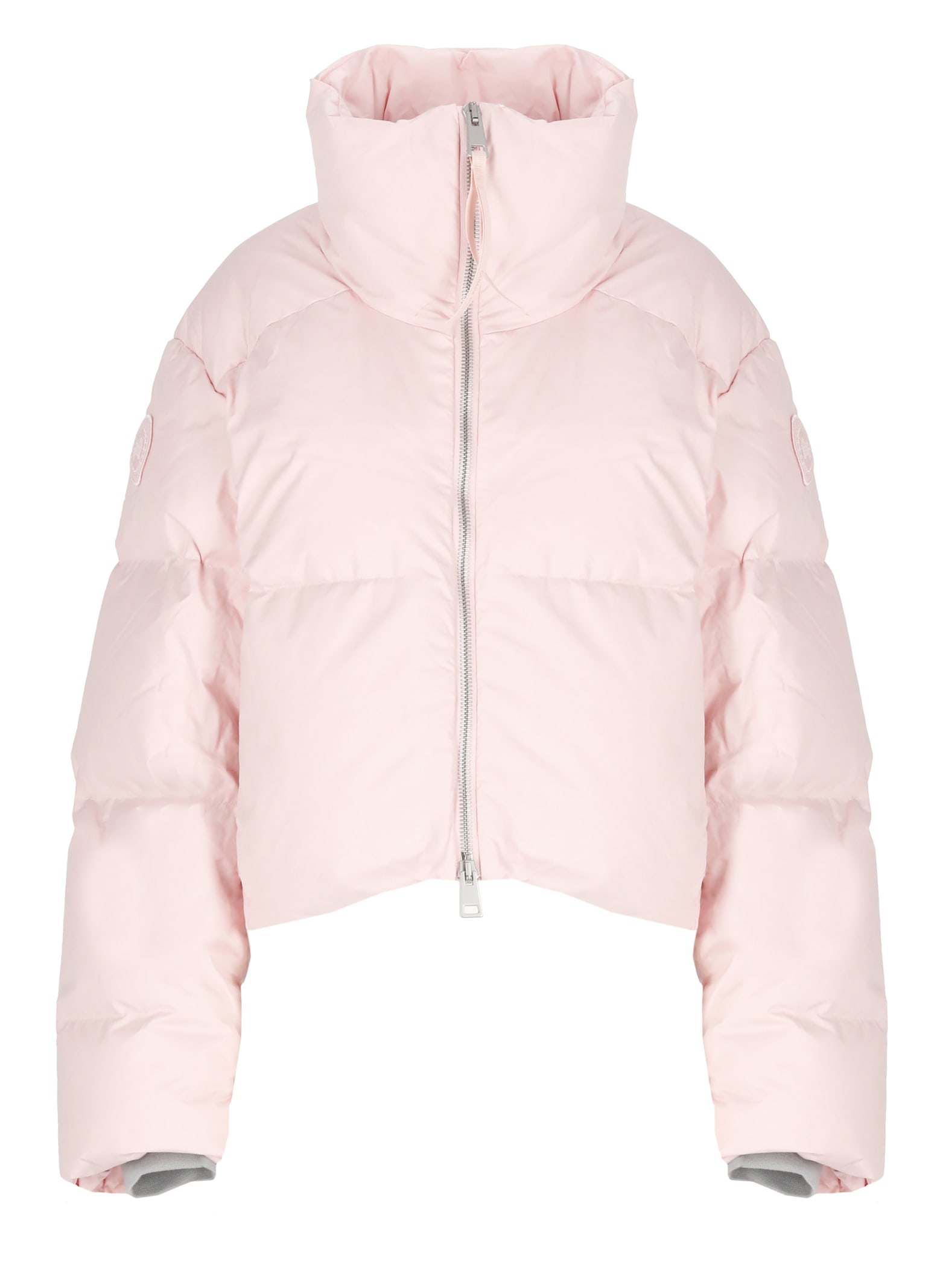 Garnet Cropped Puffer Down Jacket