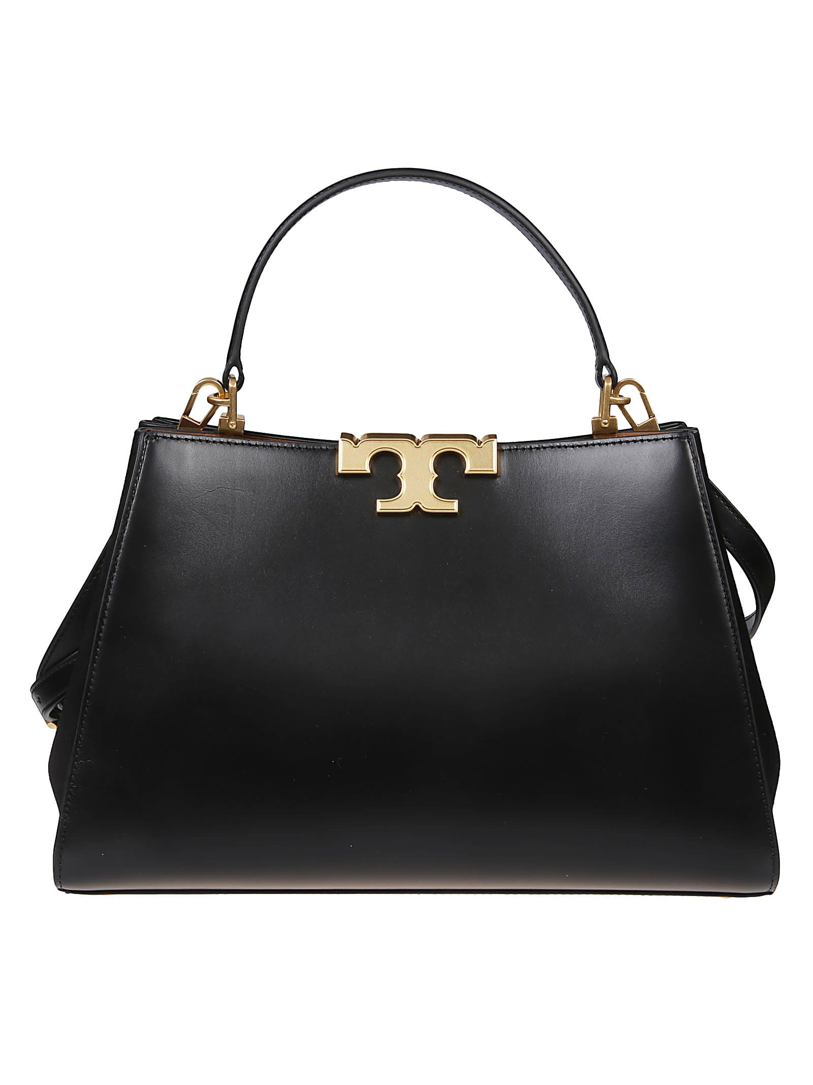 Tory Burch Eleanor Satchel Bag In Black