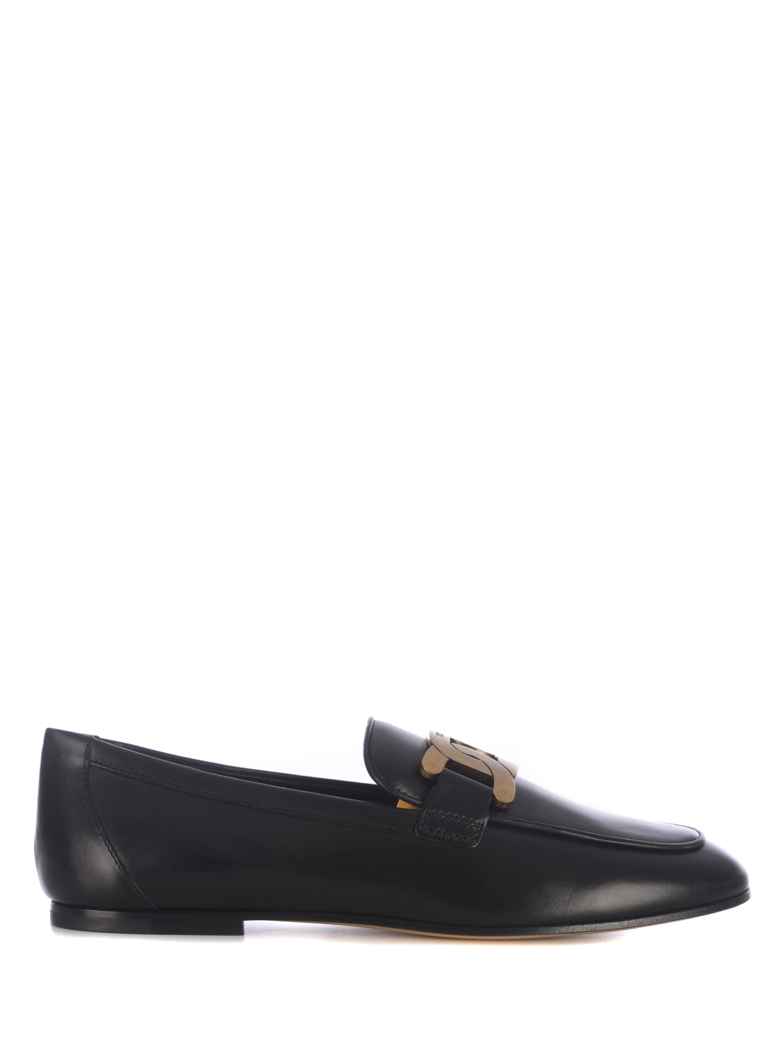 Tod's Moccasin Tods Kate In Leather In Black