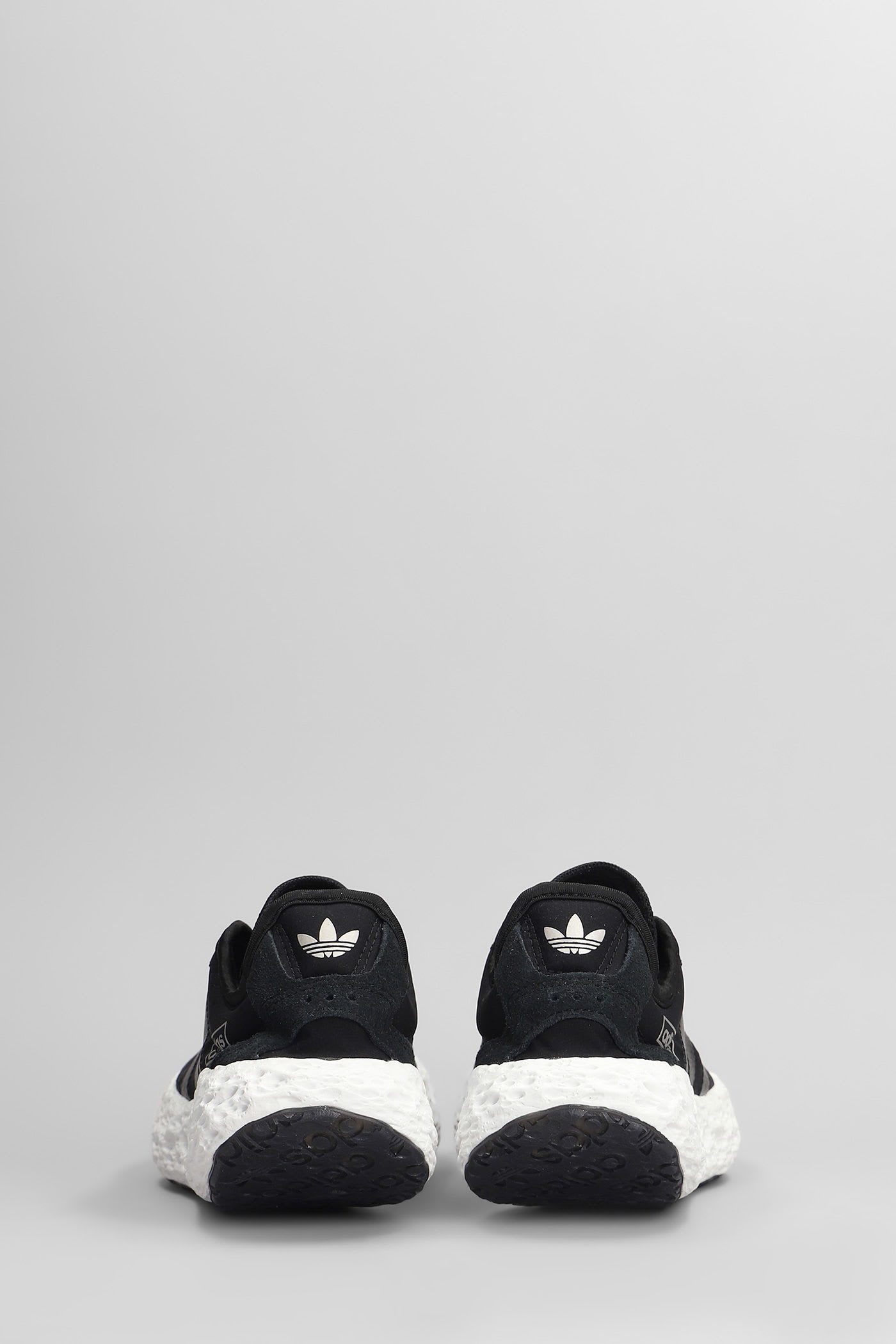 Adidas Originals Zponge Sneakers In Black Fabric In Multi