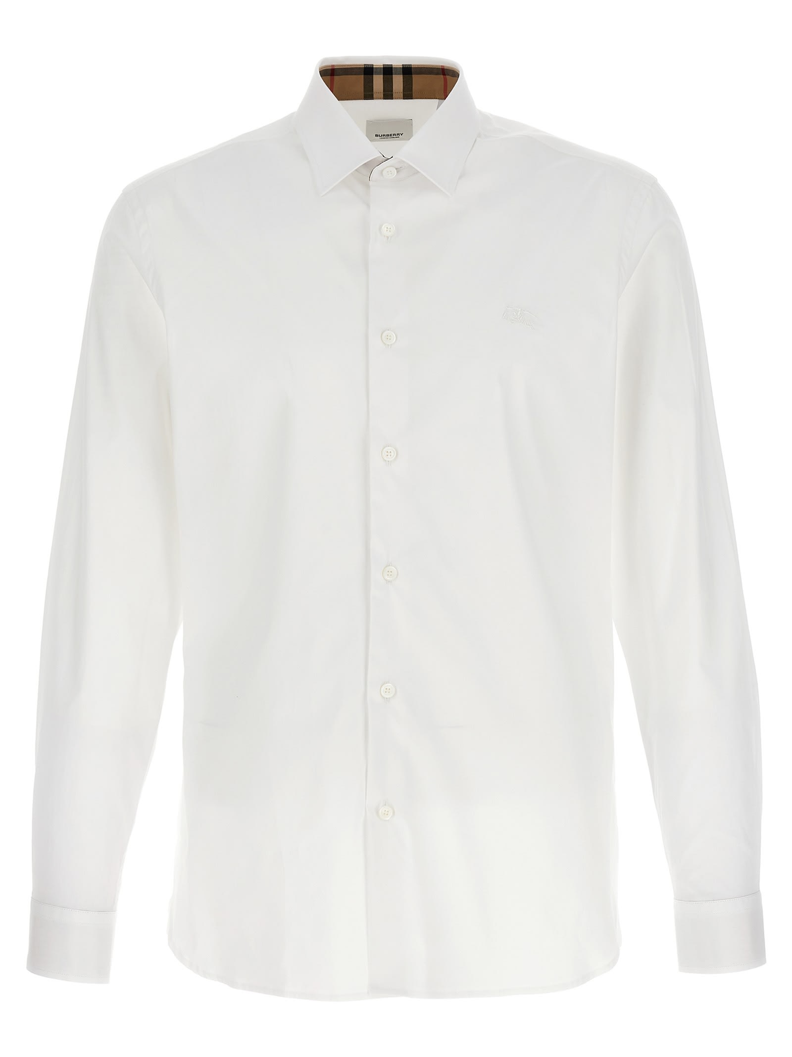 Shop Burberry Sherfield Shirt In White