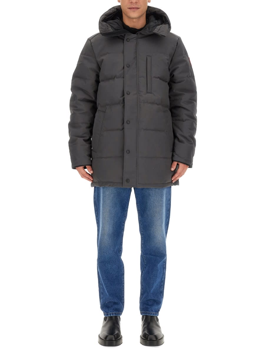 Shop Canada Goose Parka Carson In Grey