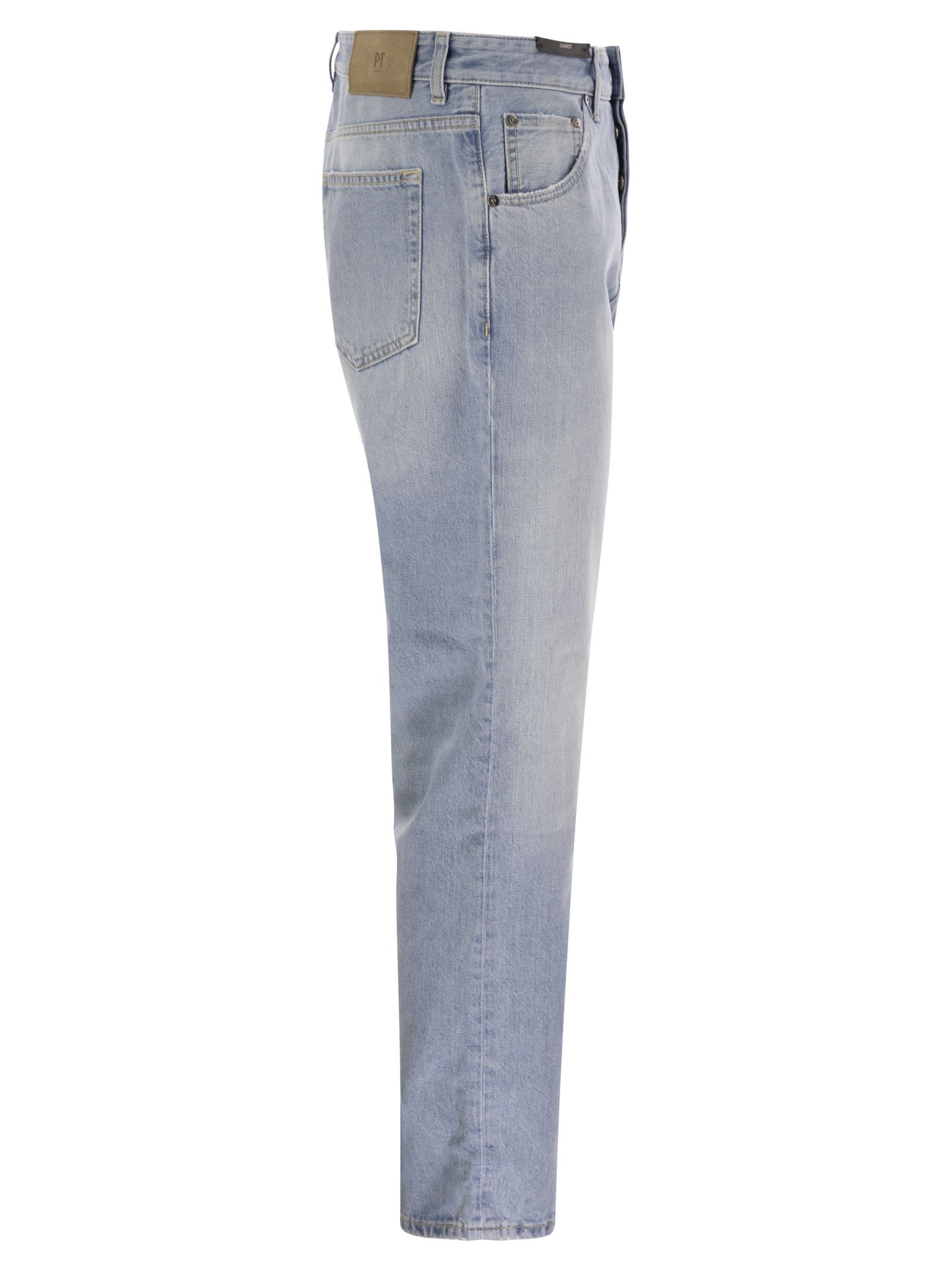 Pt Torino Rebel- Straight-leg Jeans In Blue