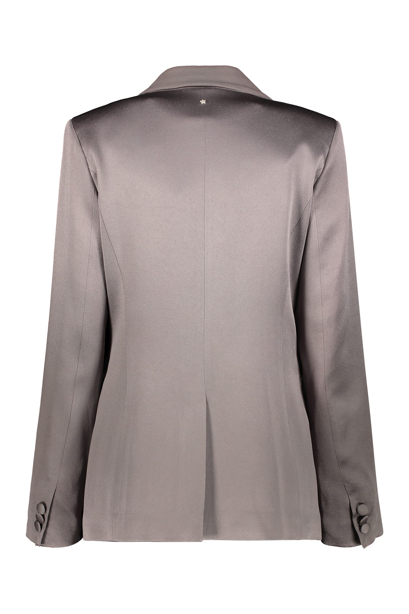 Lorena Antoniazzi Double Breasted Blazer In Turtledove
