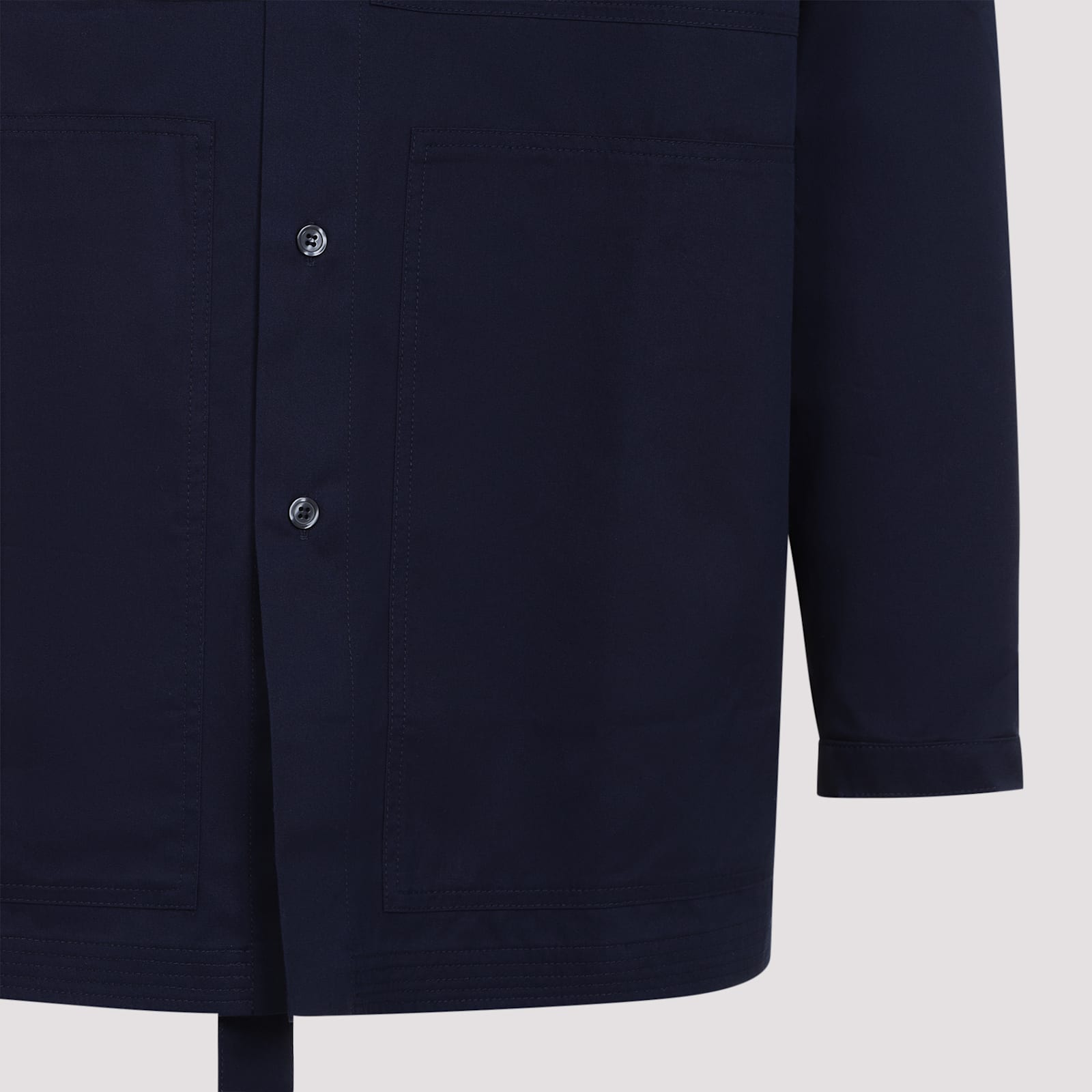 Mordecai Long-sleeved Shirt In Ink Blue