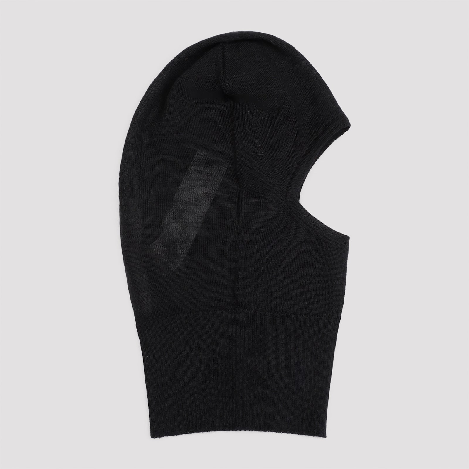 Shop Rick Owens Skull Balaclava Hat In Black