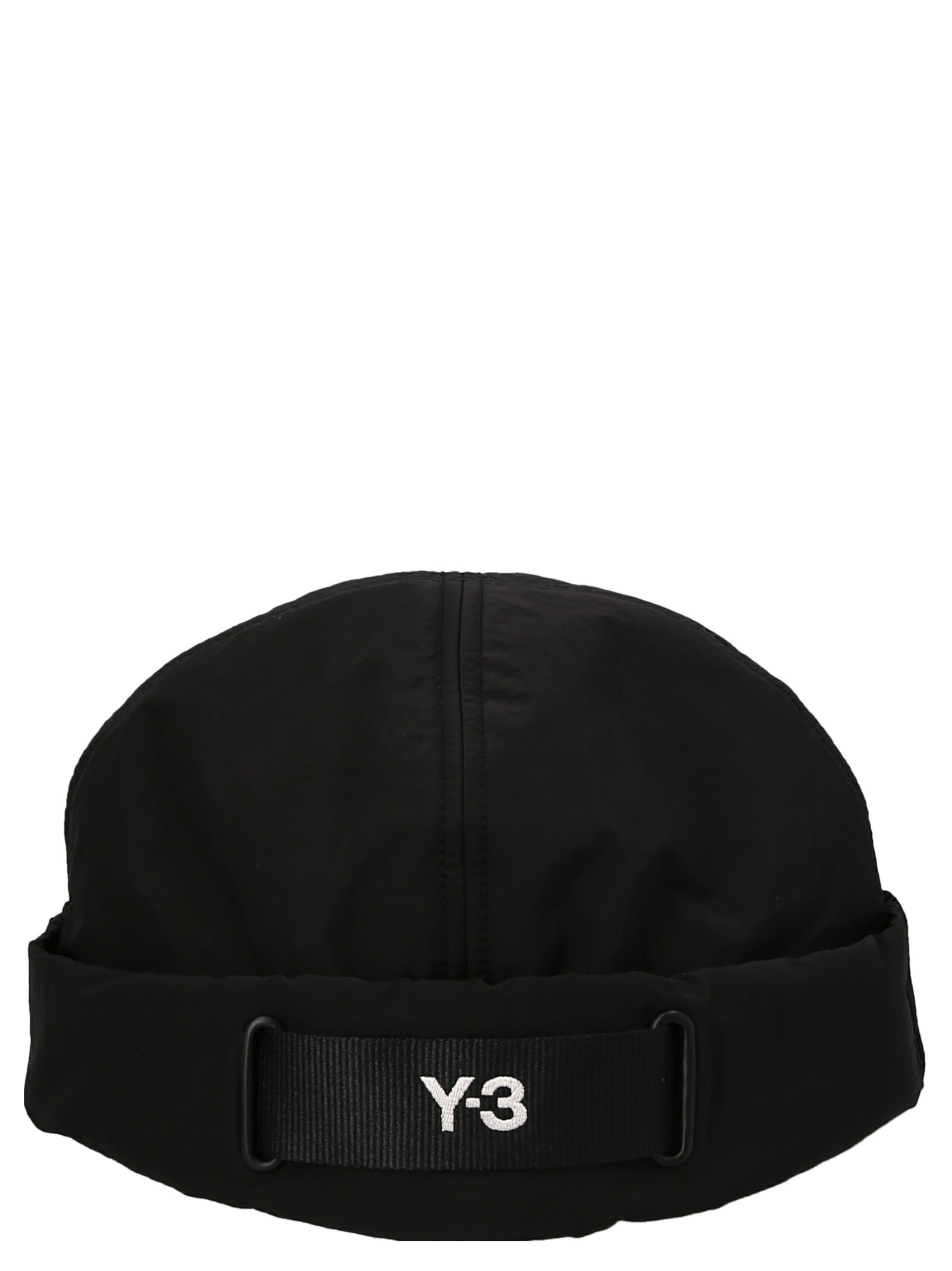 Y-3 LOGO EMBROIDERY HAT