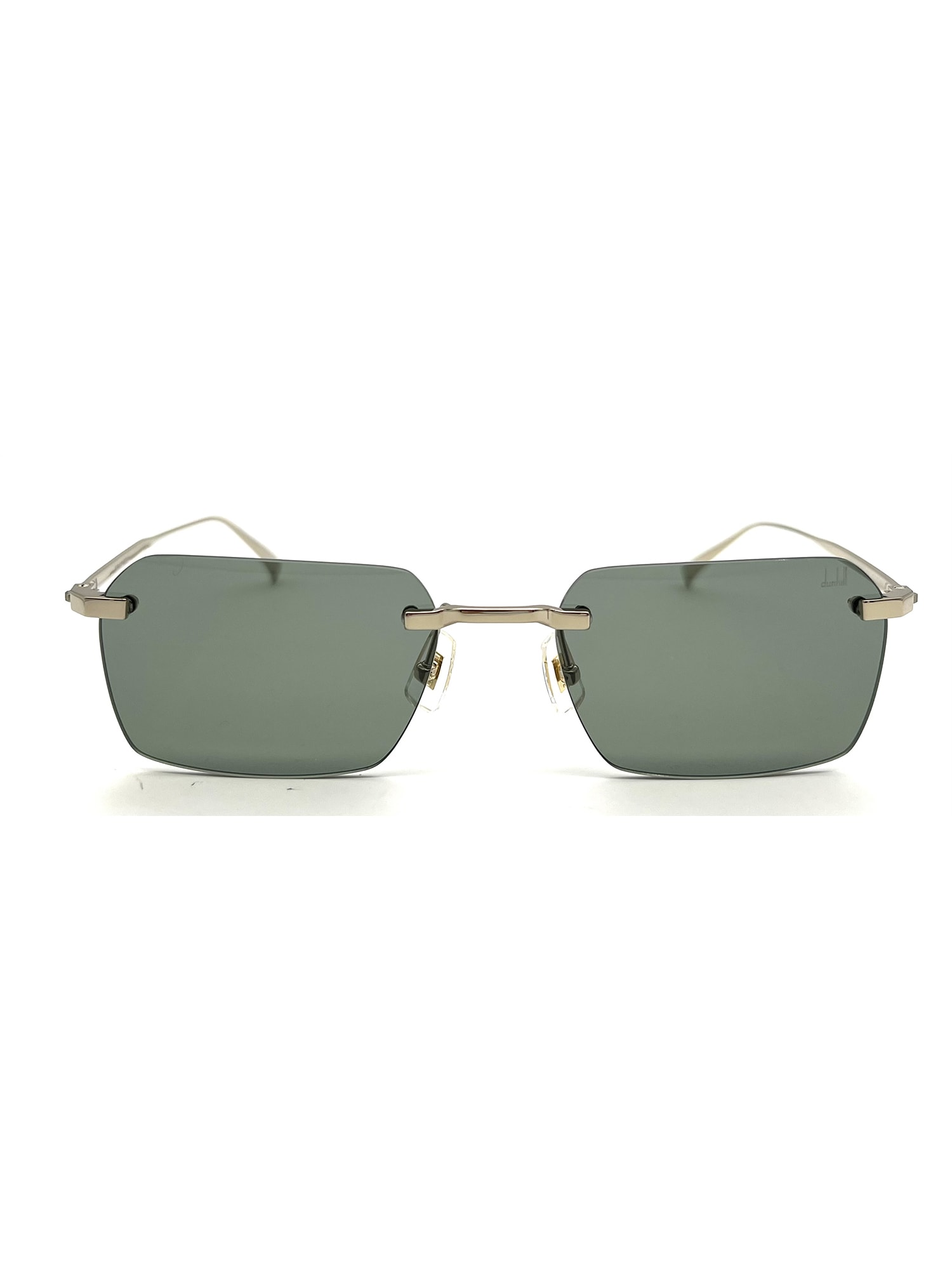 Dunhill Du0061s Sunglasses In Gold Gold Green