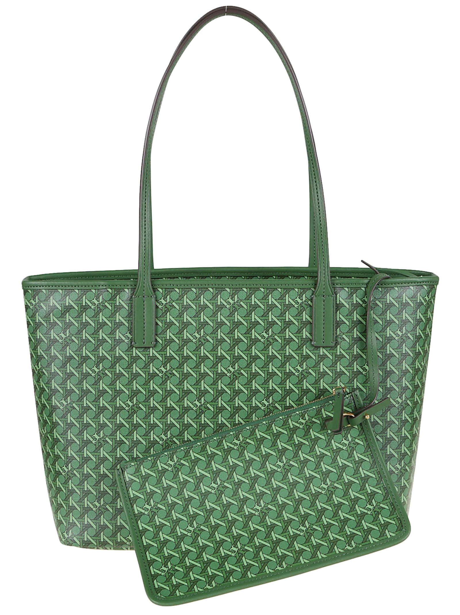 Tory Burch Ever-ready Small Tote In Green