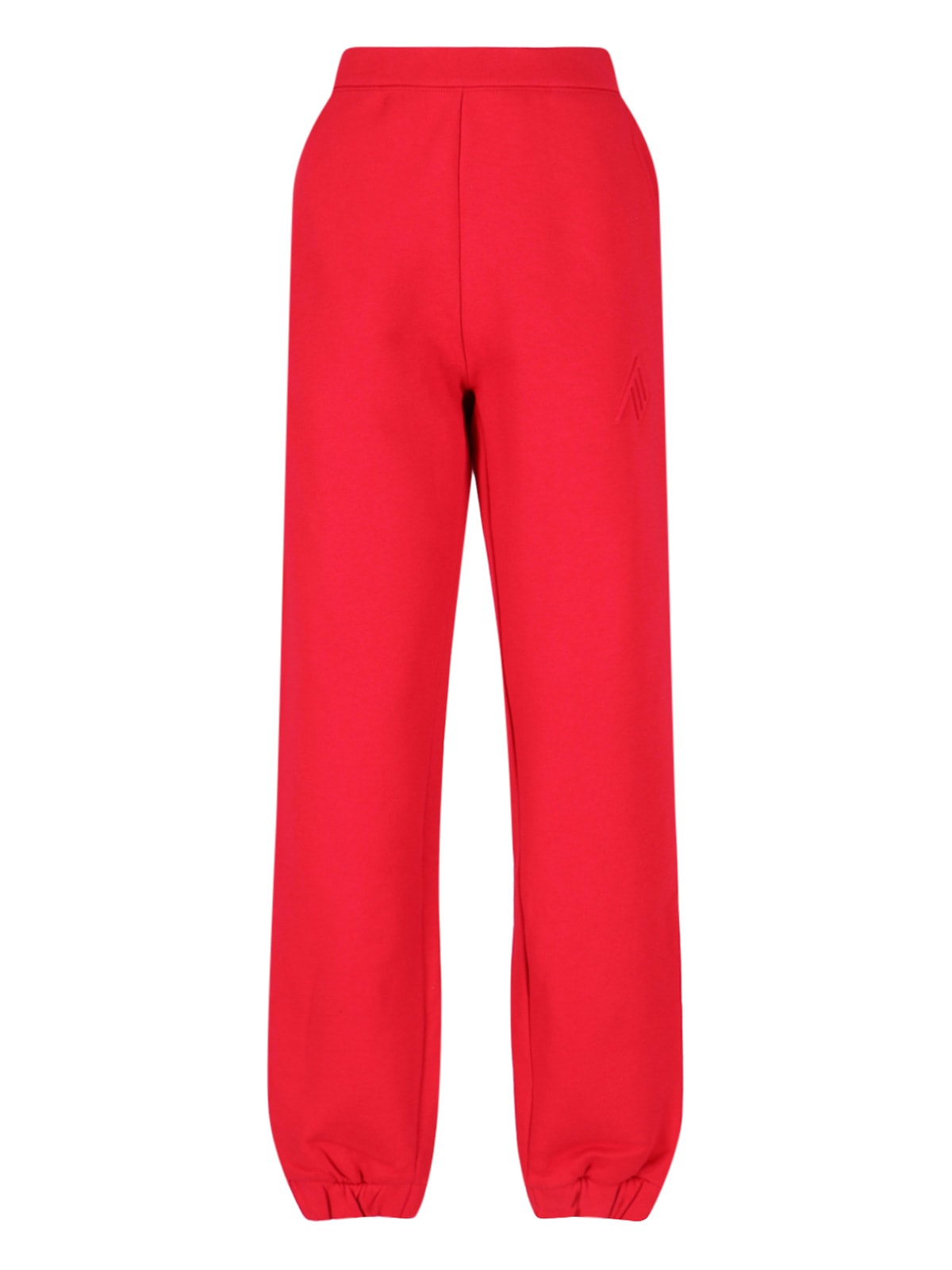 Shop Attico Sporty Pants Penny In Red