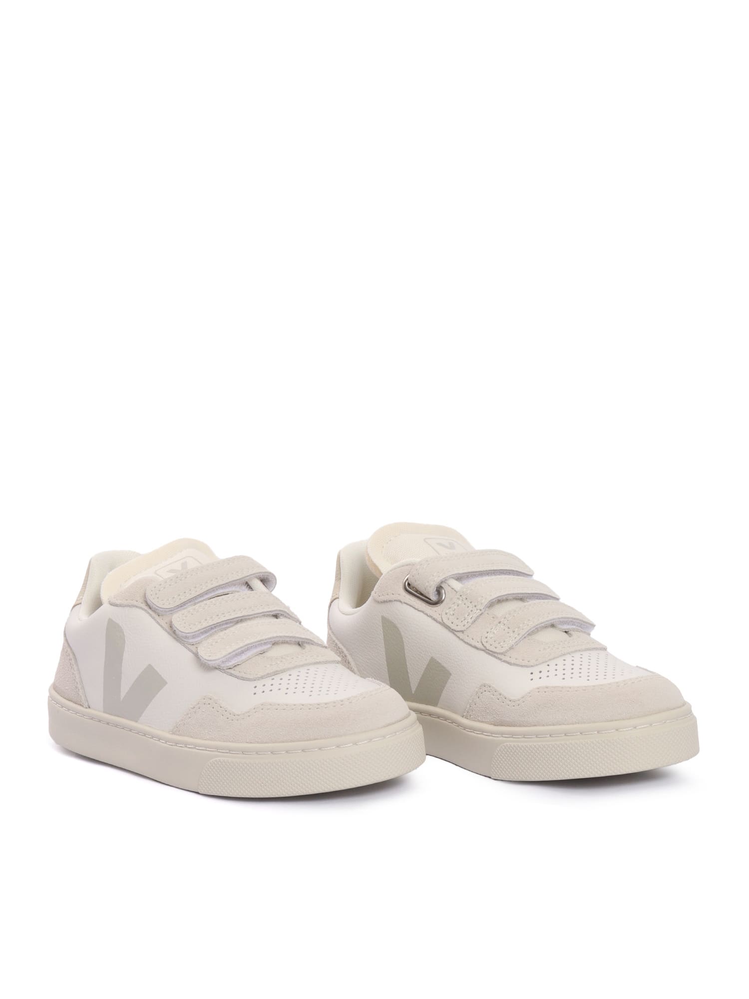 Veja Small V-90 O.t Ex-white_natural Sneakers In Neutral