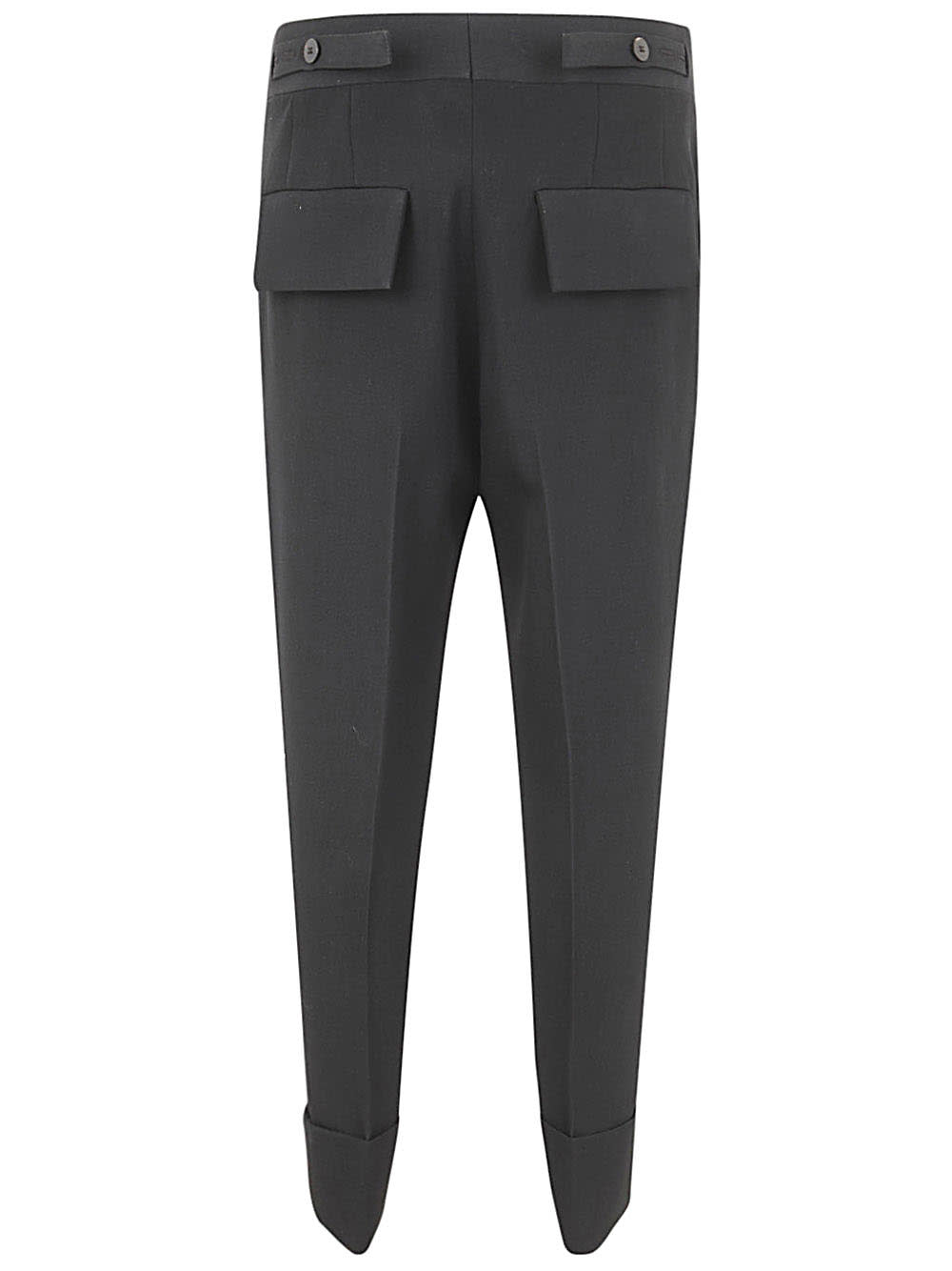 Shop Sapio Panama Trousers In Black