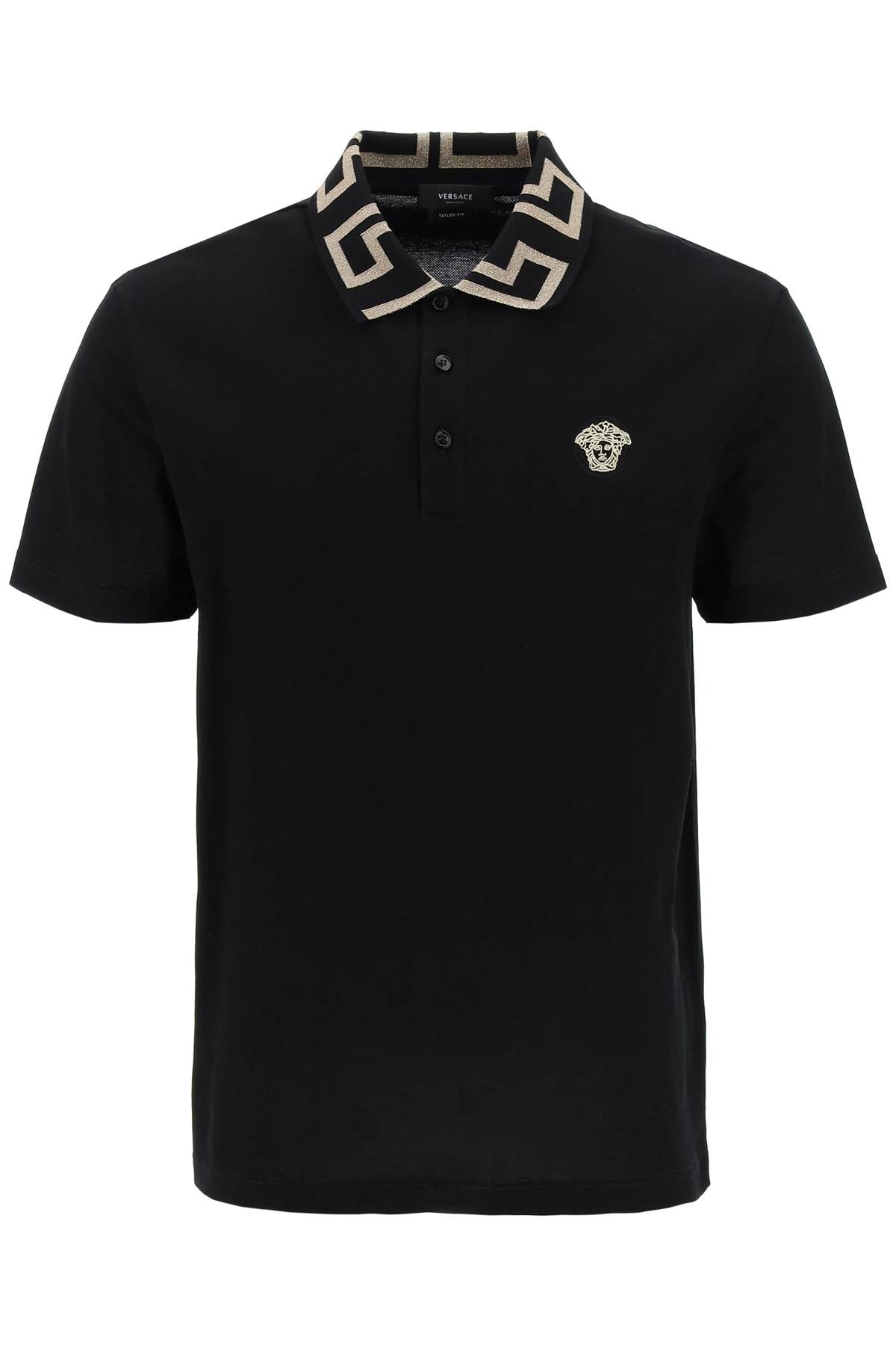 Greca Short-sleeved Polo Shirt