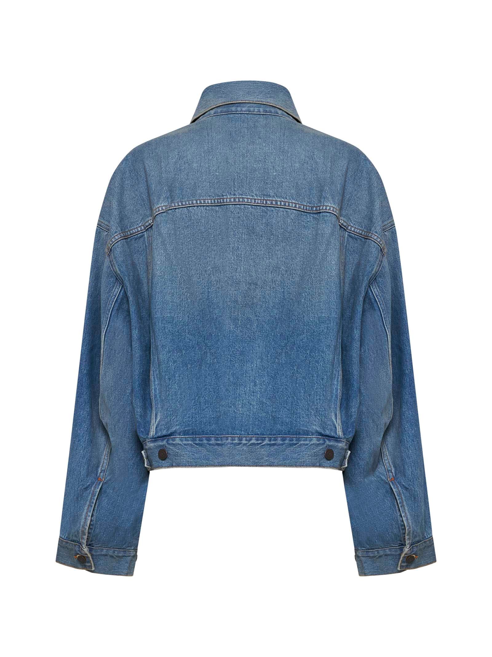 Shop Haikure Jacket In Oil Blue