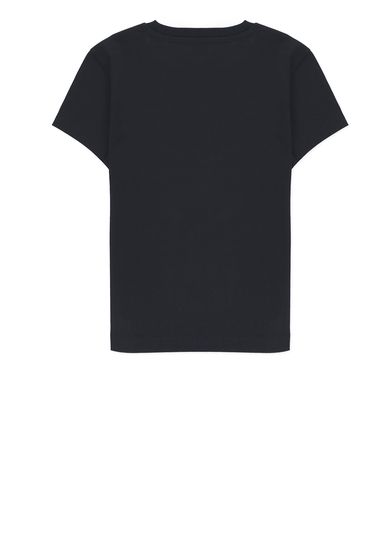 Moncler Logoed T-shirt In Black