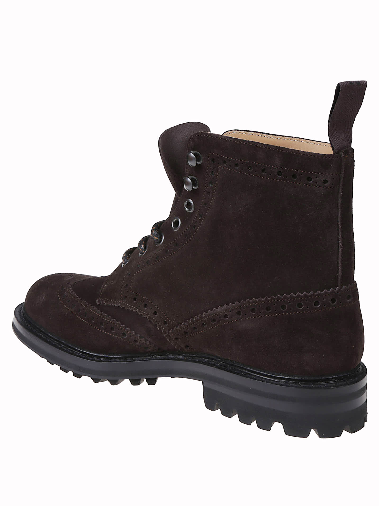 Church's Mc Farlane Lace-up Biker Boots In Brown