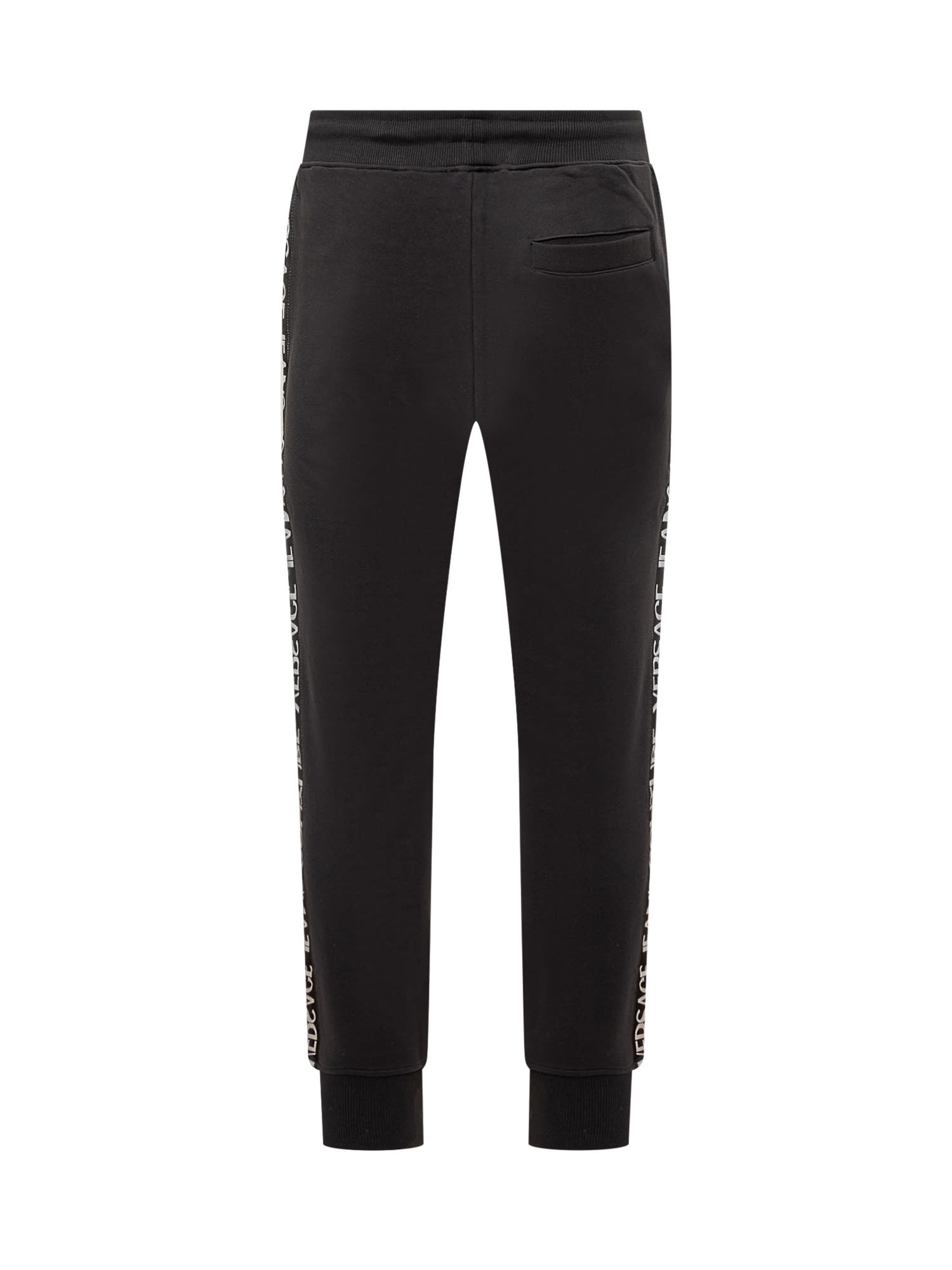 Shop Versace Jeans Couture Jogger In Black