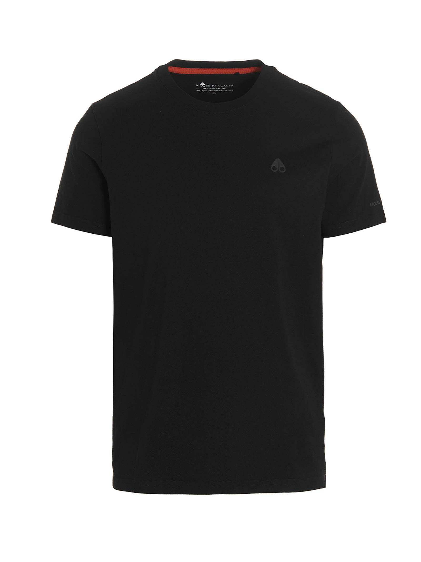 Moose Knuckles Sportswear Loring Crewneck T-shirt In Black