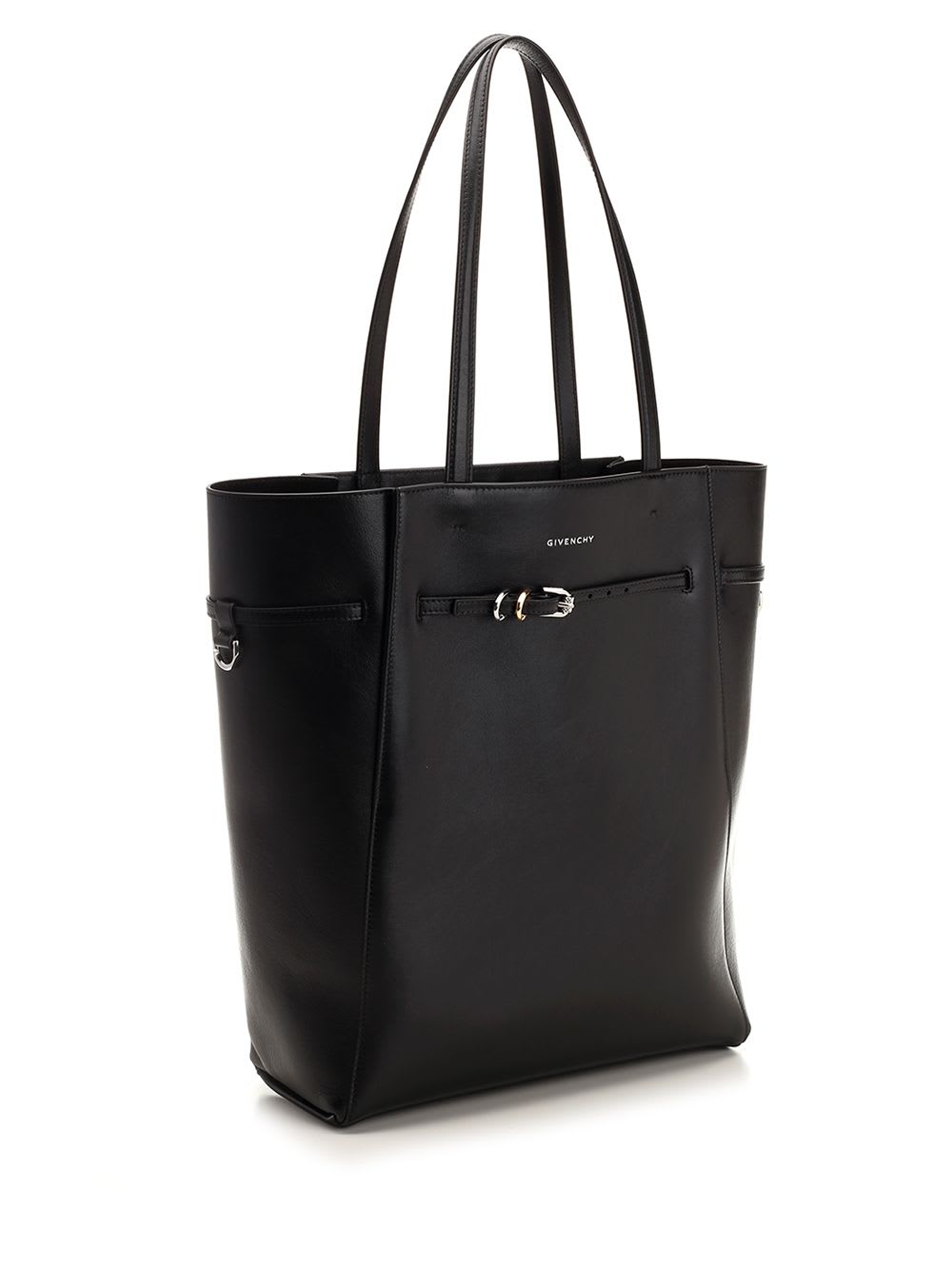 Shop Givenchy Voyou Medium Tote In Black