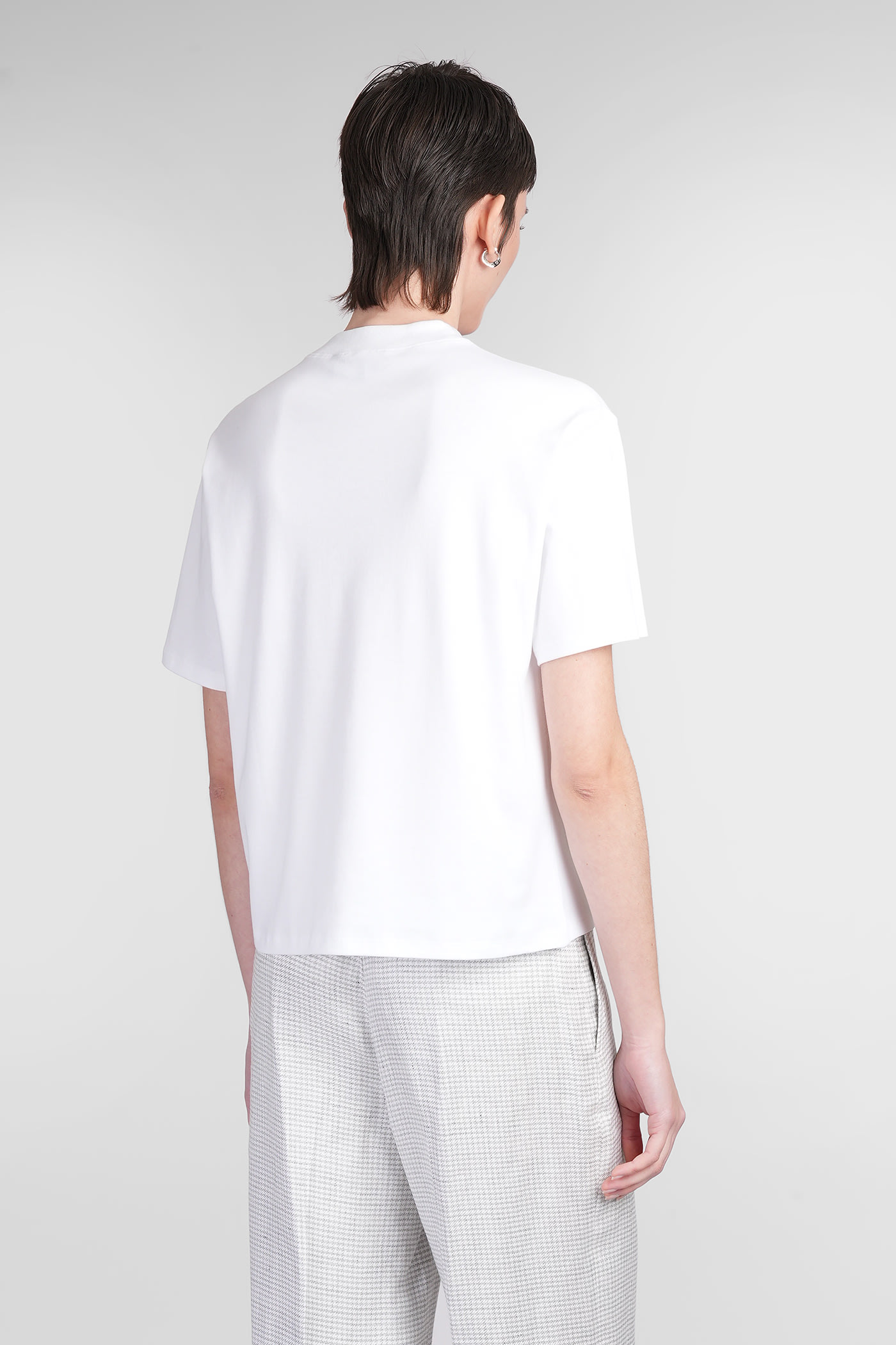 Theory 2 Nebulous Organic Cotton Tiny Tee In White