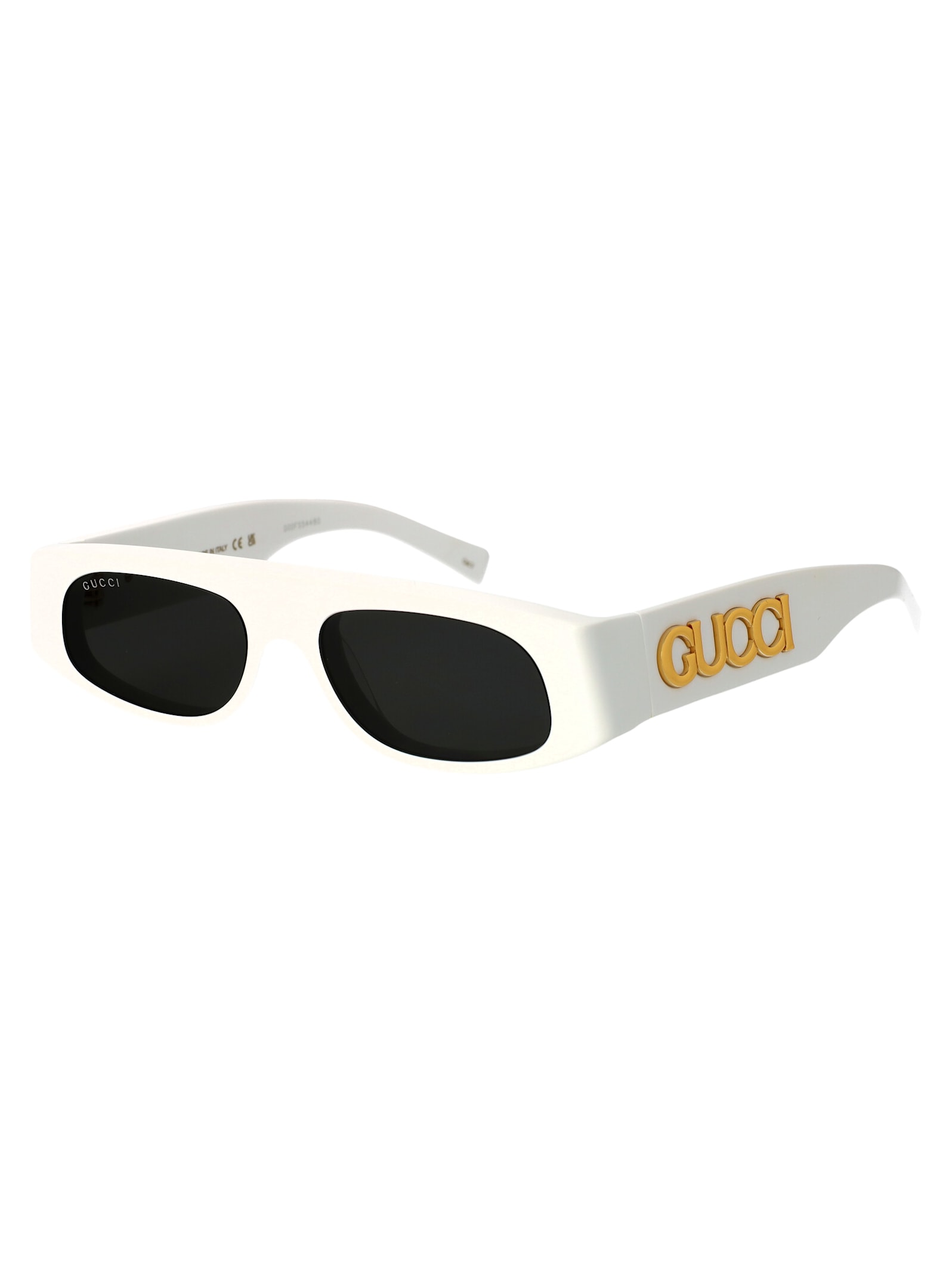 Gucci Squared Sunglasses Gg1771 S 002 In White