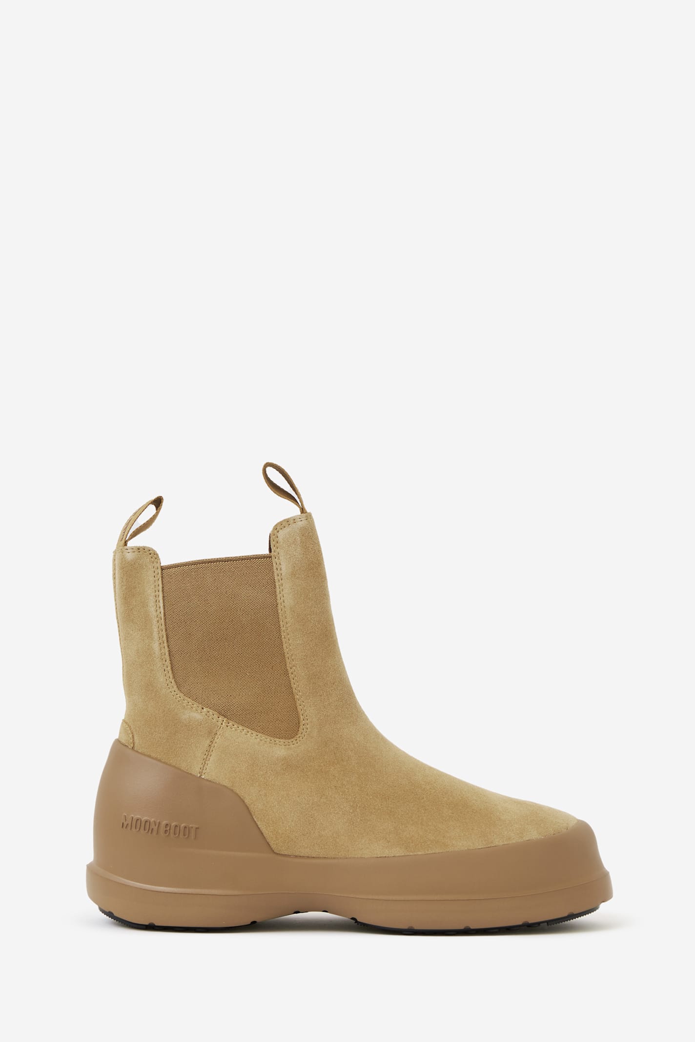 Shop Moon Boot Mb Luna Chelsea Boots In Sand