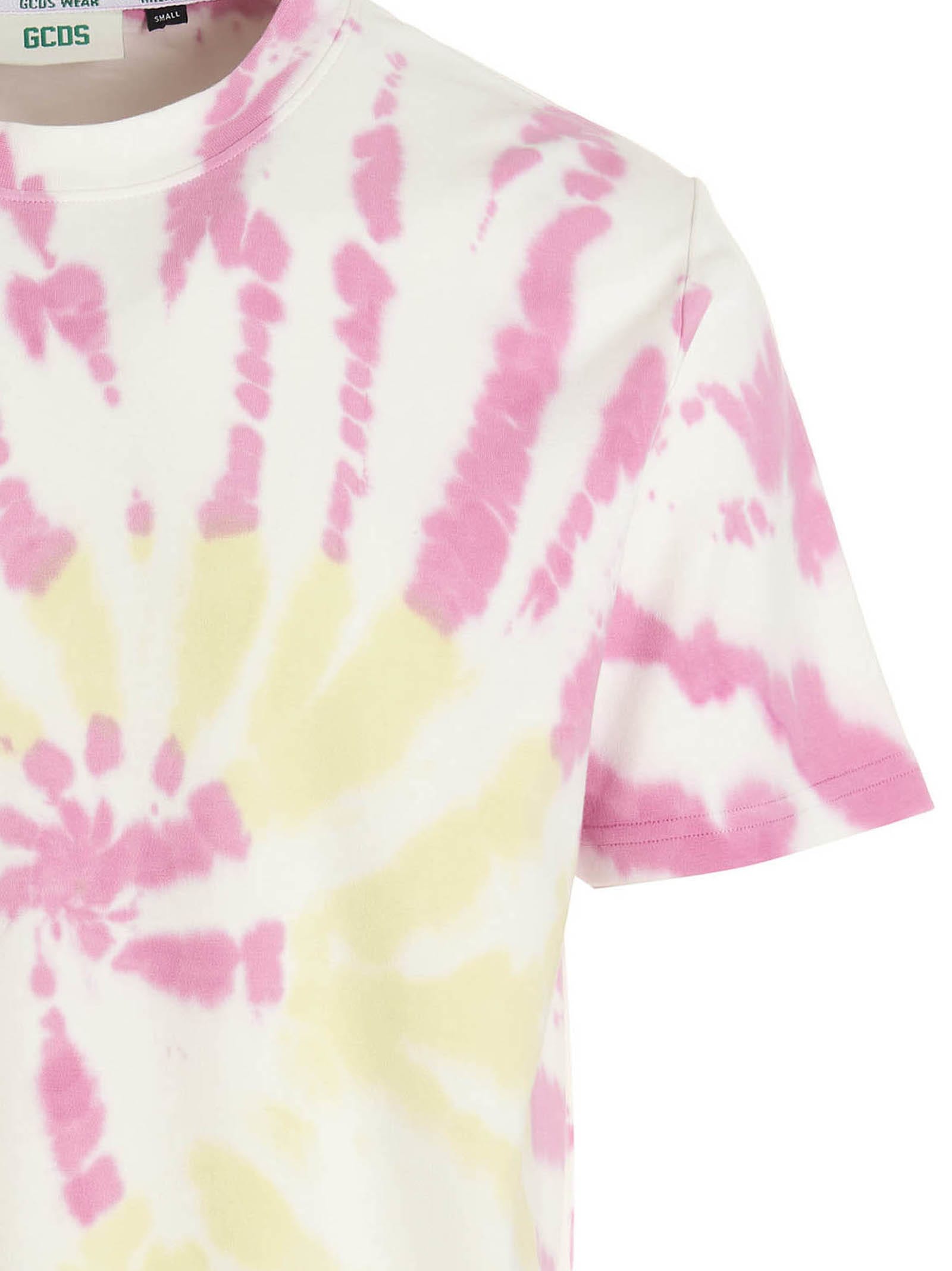 Shop Gcds T-shirt Tie Dye In Multicolor