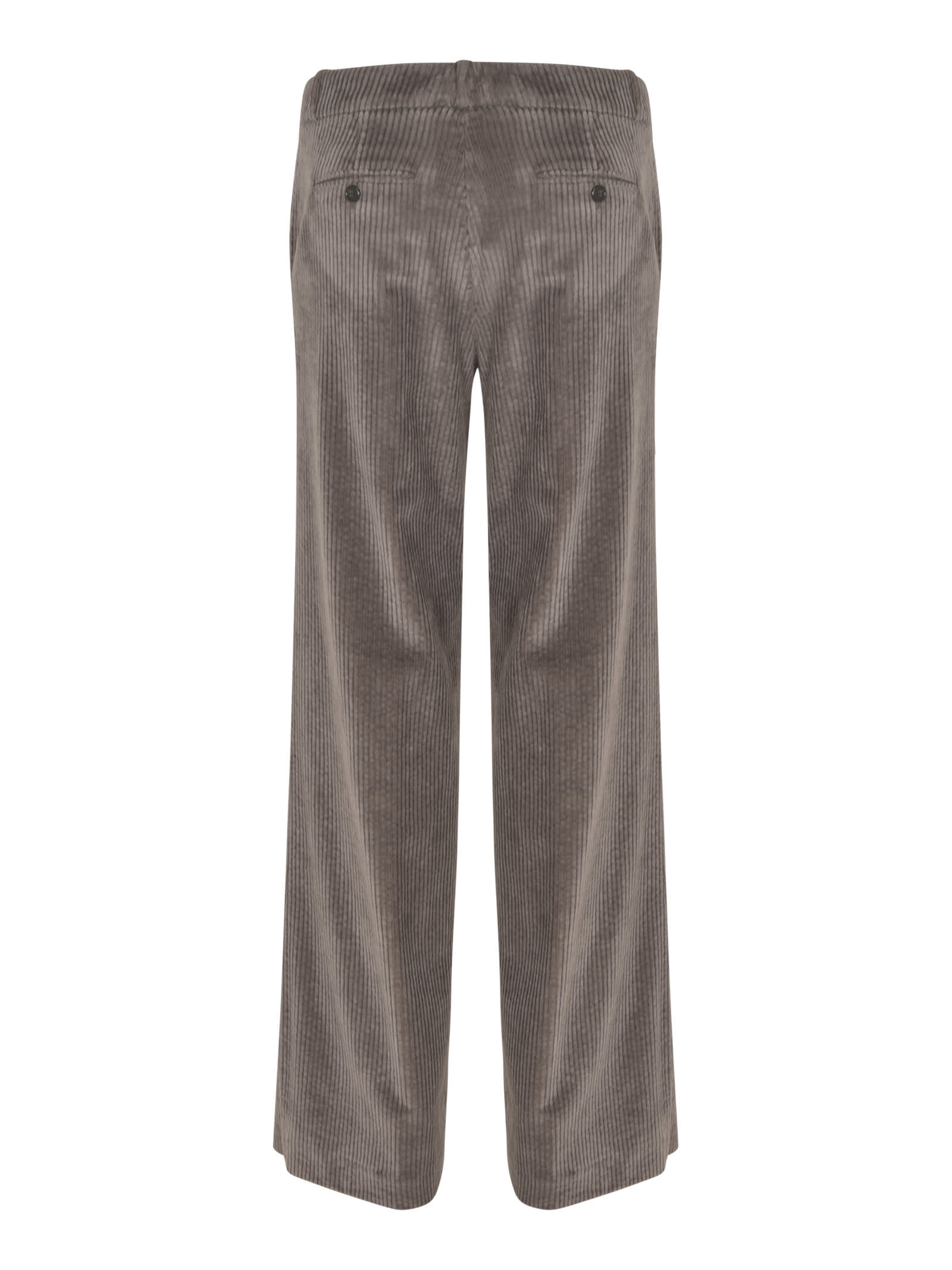 Shop Kiltie Andrea Trousers In Gray