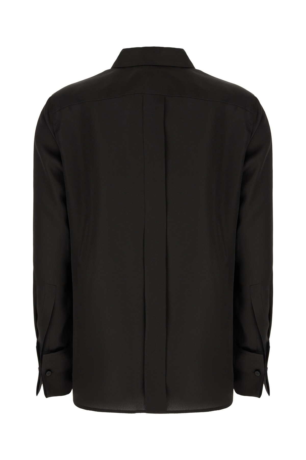 Max Mara Nola Silk Shirt Collared Neck In 003