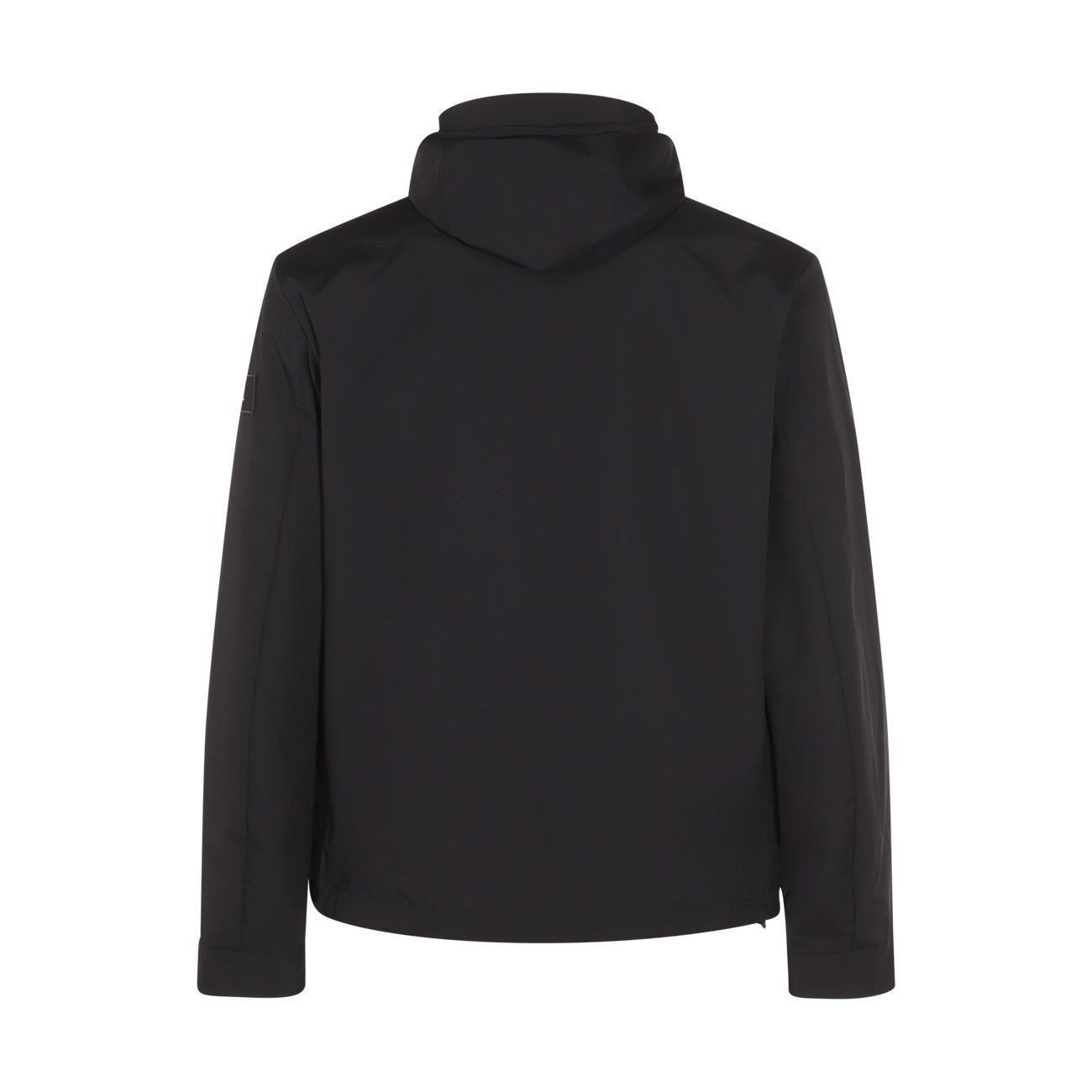 Add Rain Windbreaker In Black