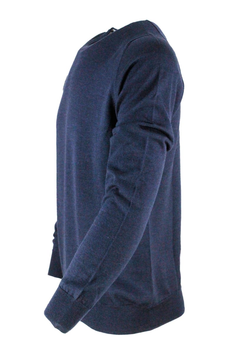 Shop Barba Napoli Sweater In Blue