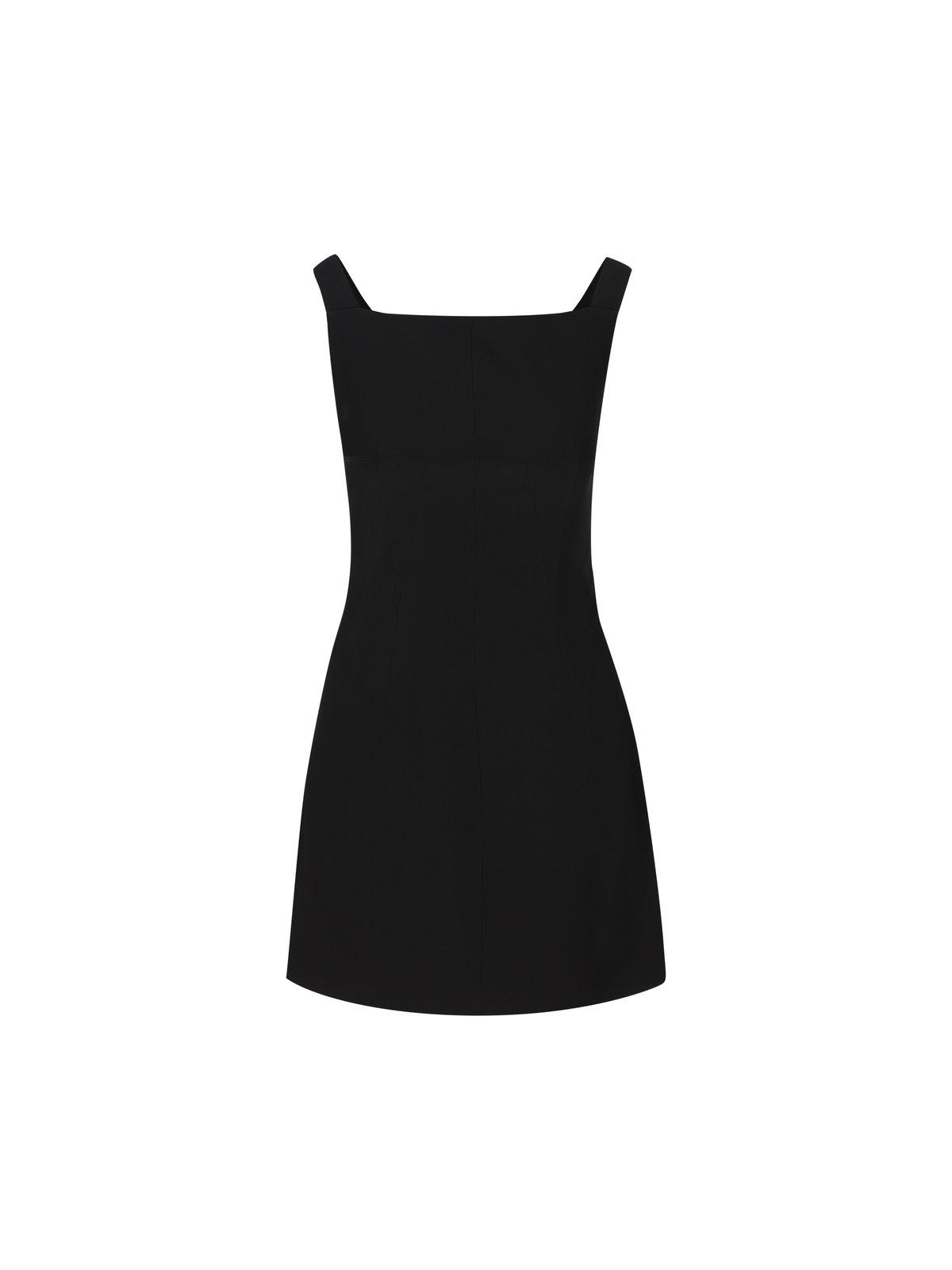 Shop Givenchy Sleeveless Mini Dress In Black
