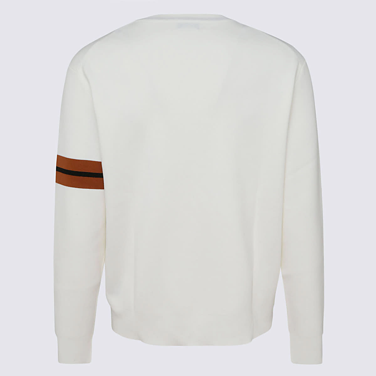 Shop Zegna White Wool Knitwear