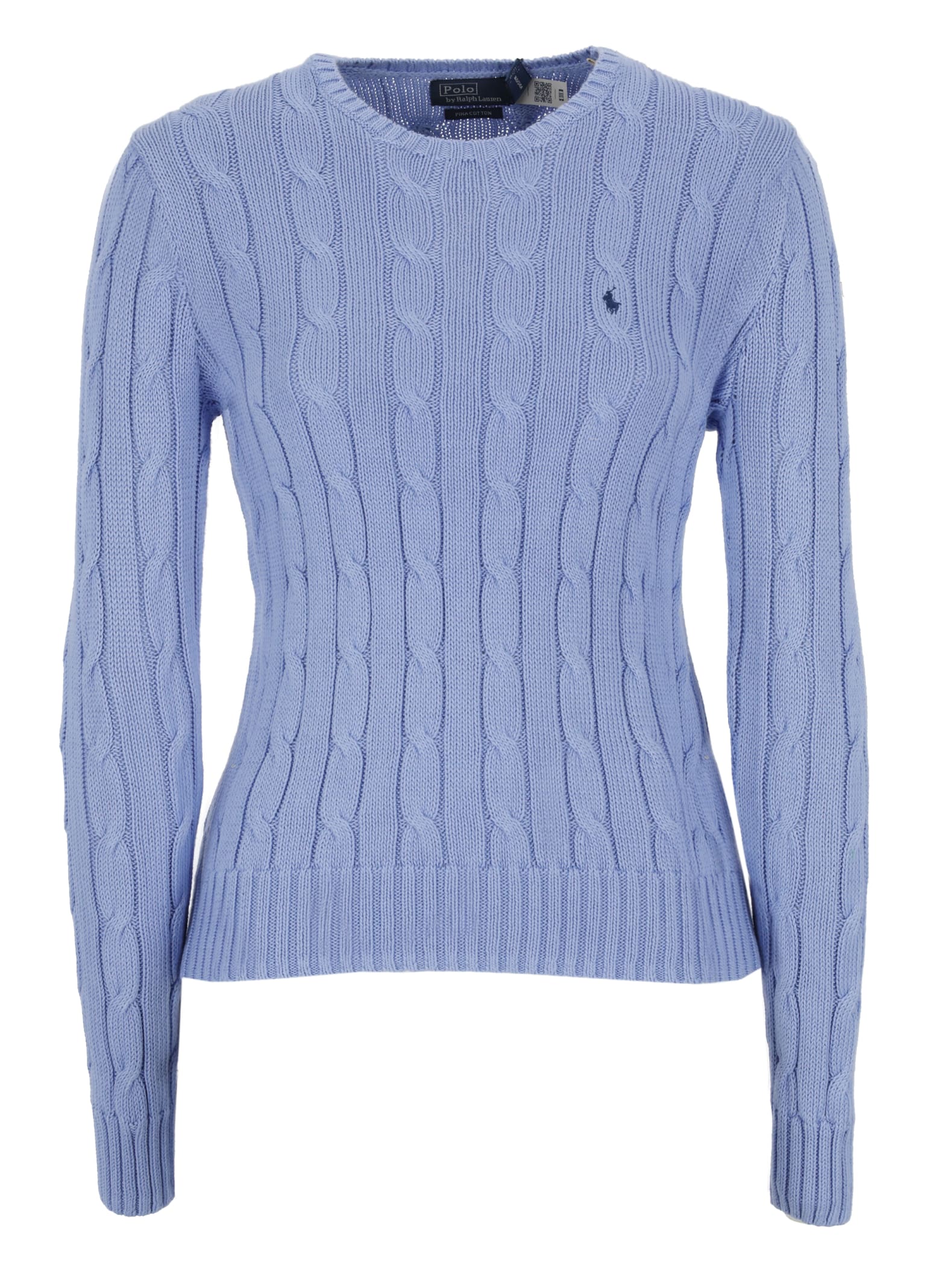 Shop Ralph Lauren Sweater With Pony In Blue