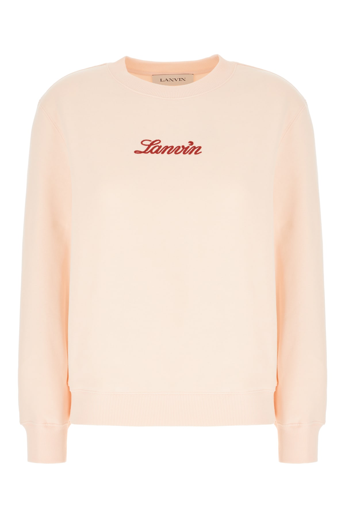 Salmon Cotton Sweatshirt