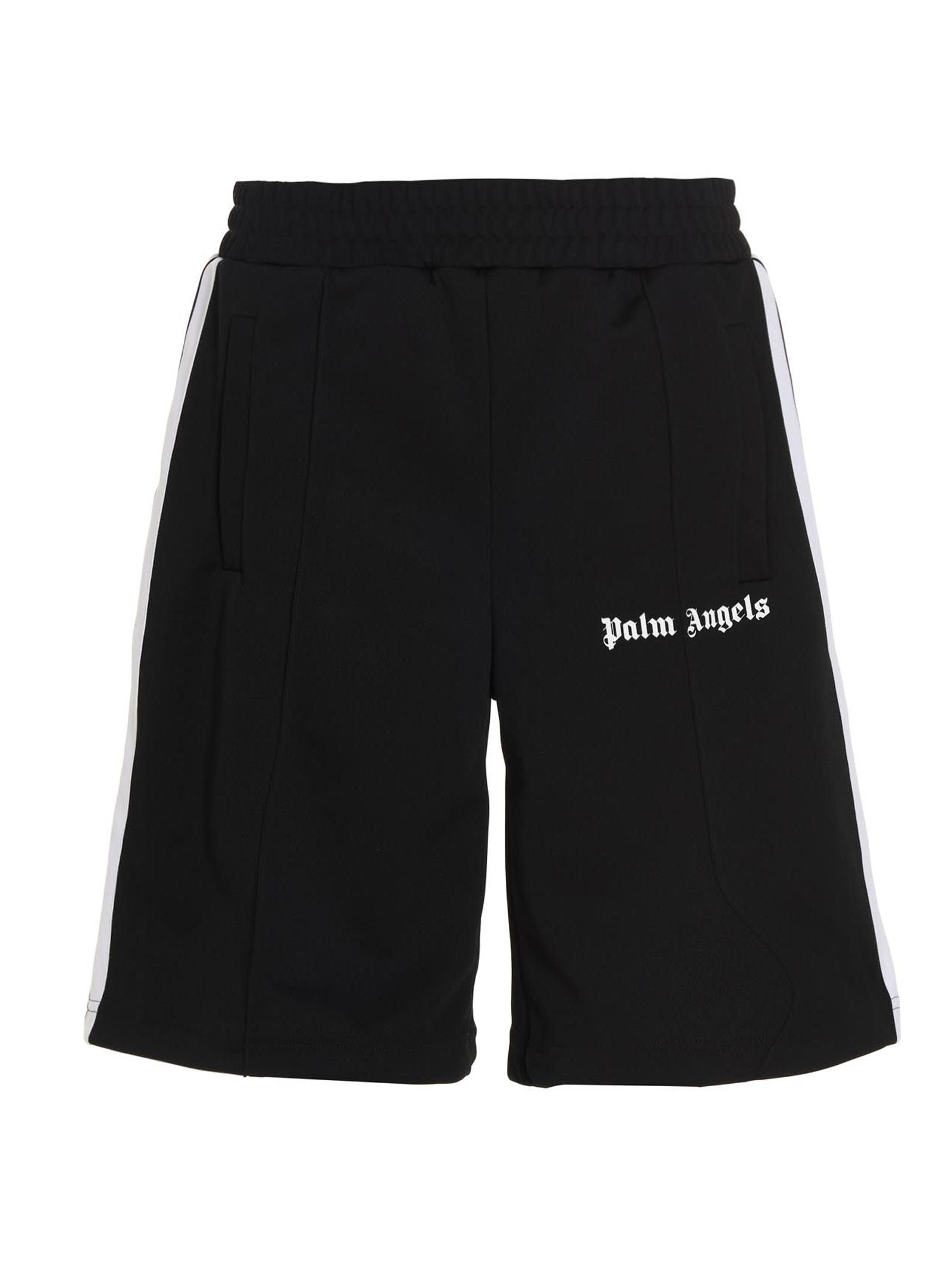 Palm Angels Bermuda Shorts With Contrast Bands