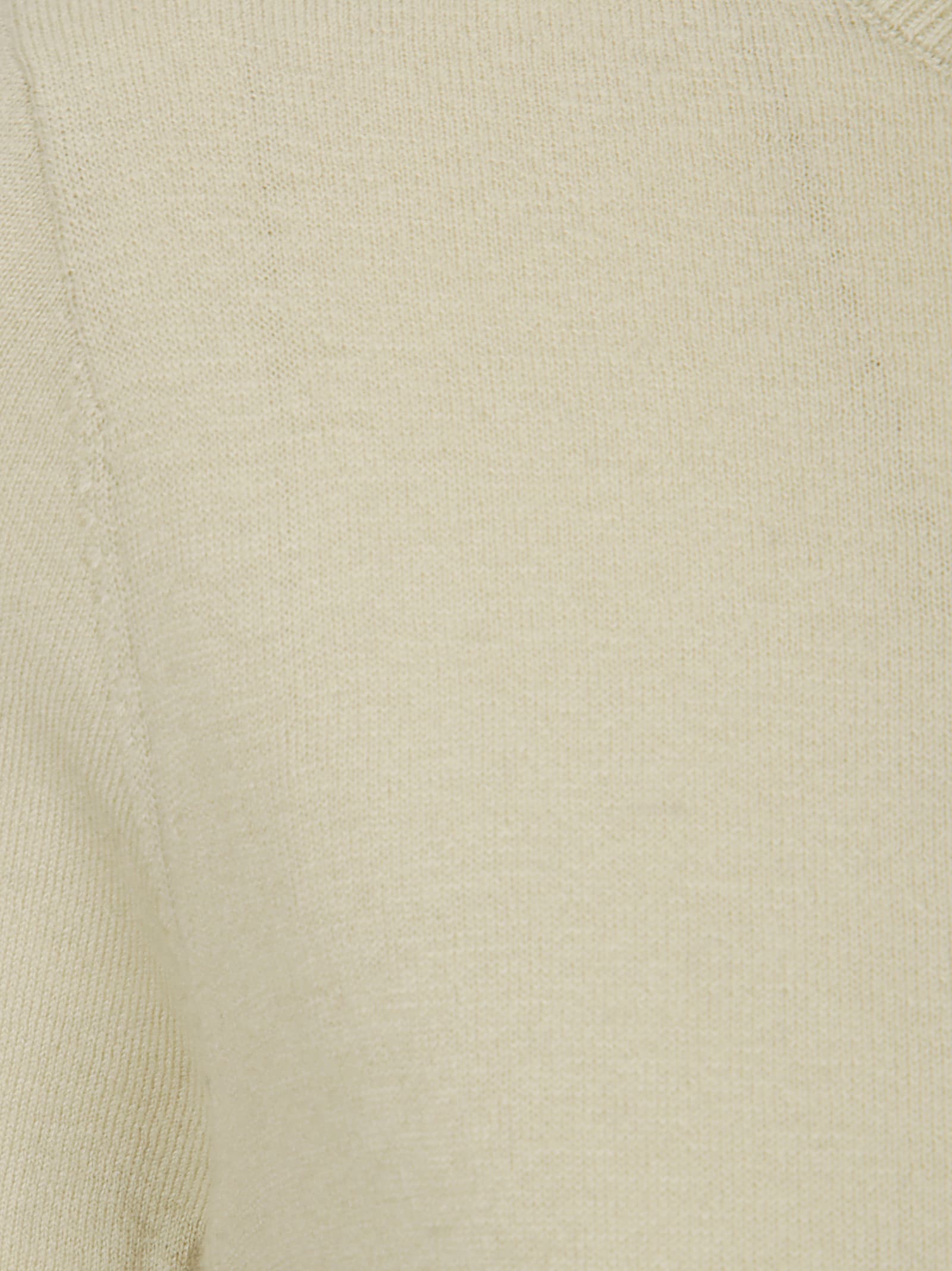Extreme Cashmere Merino Wool And Cashmere Ribbed Misses Sweater In Green