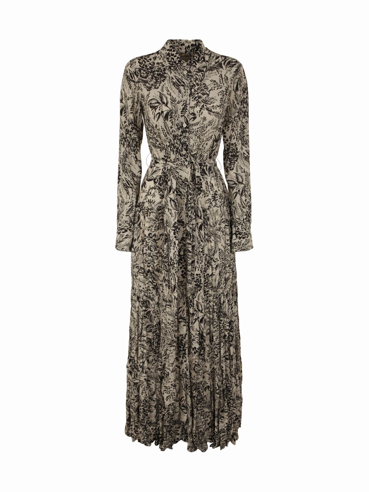 GOLDEN GOOSE JOURNEY W`S LONG DRESS CREPE VISCOSE